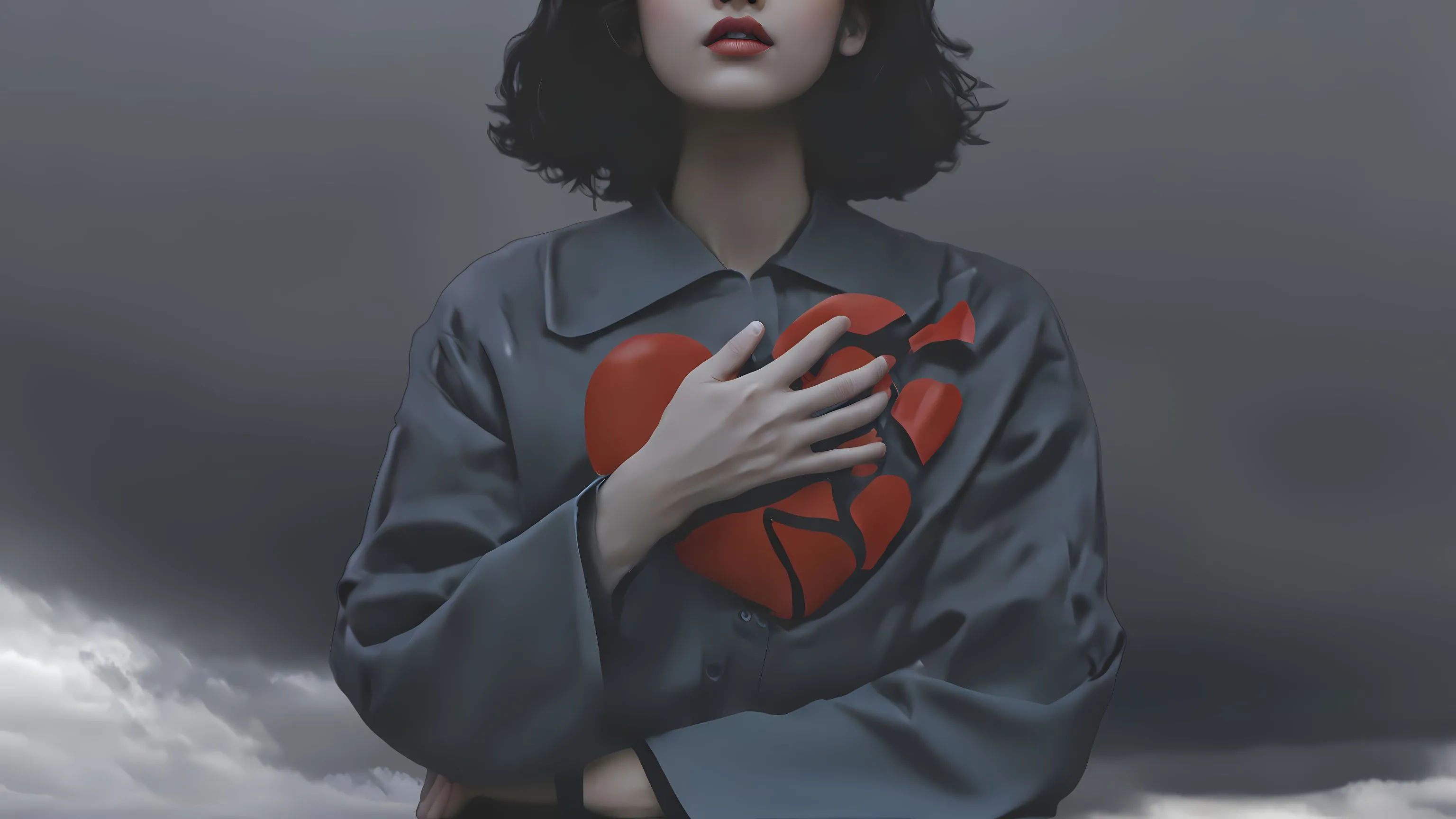 美女 高颜值 氛围感写真 壁纸预览