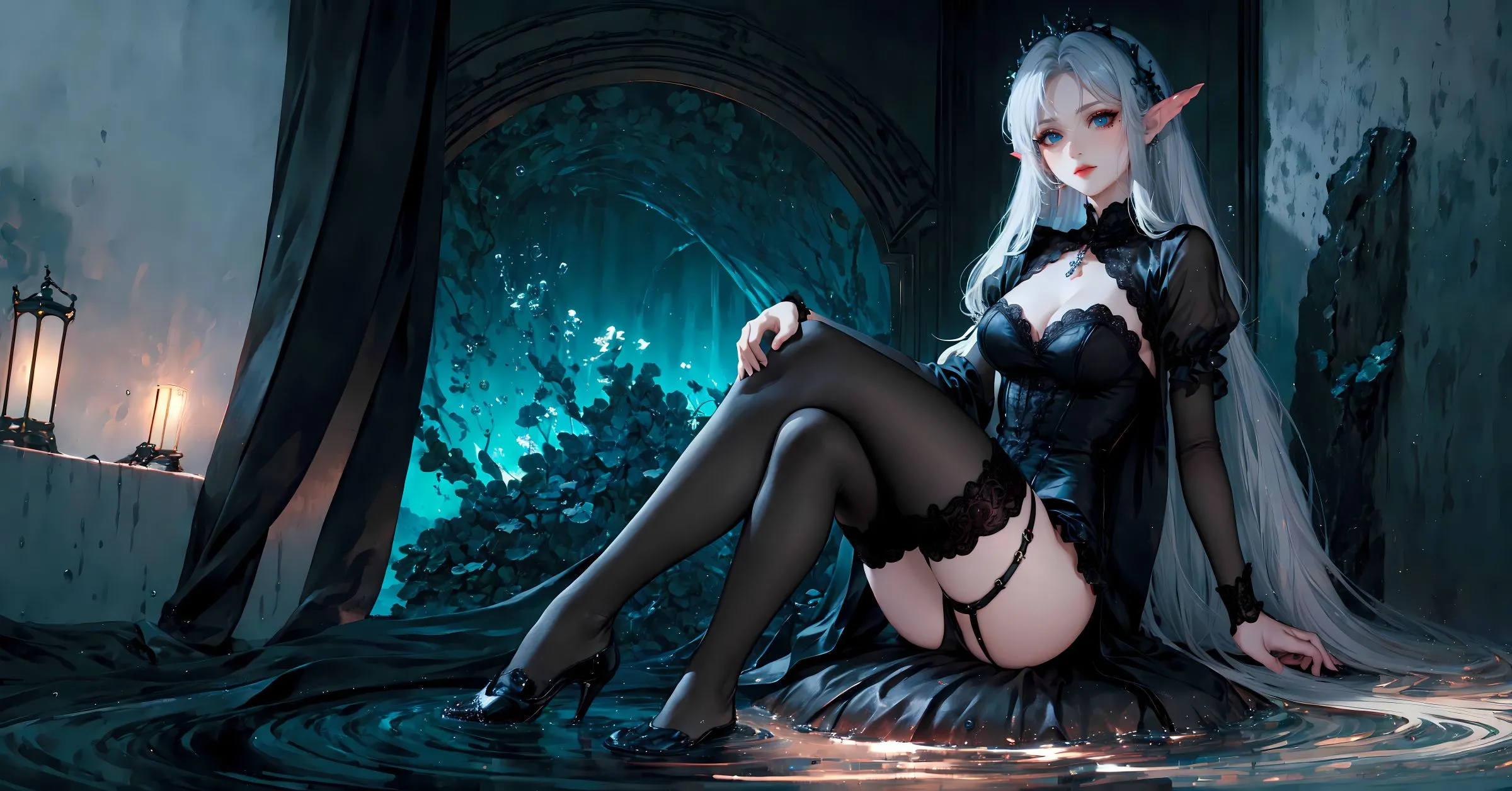 动漫 精灵少女 公主 性感 壁纸预览