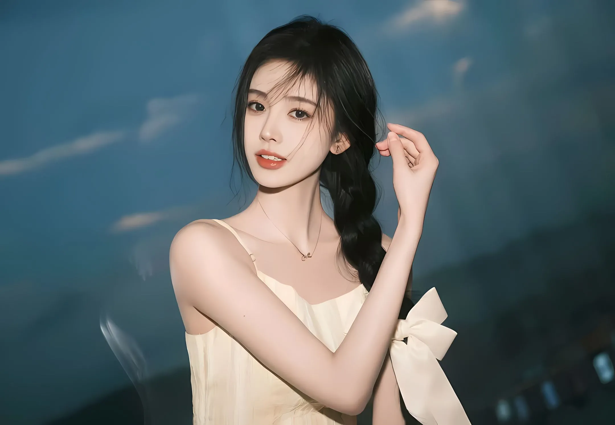 美女 唯美 好看 鞠婧祎 壁纸预览