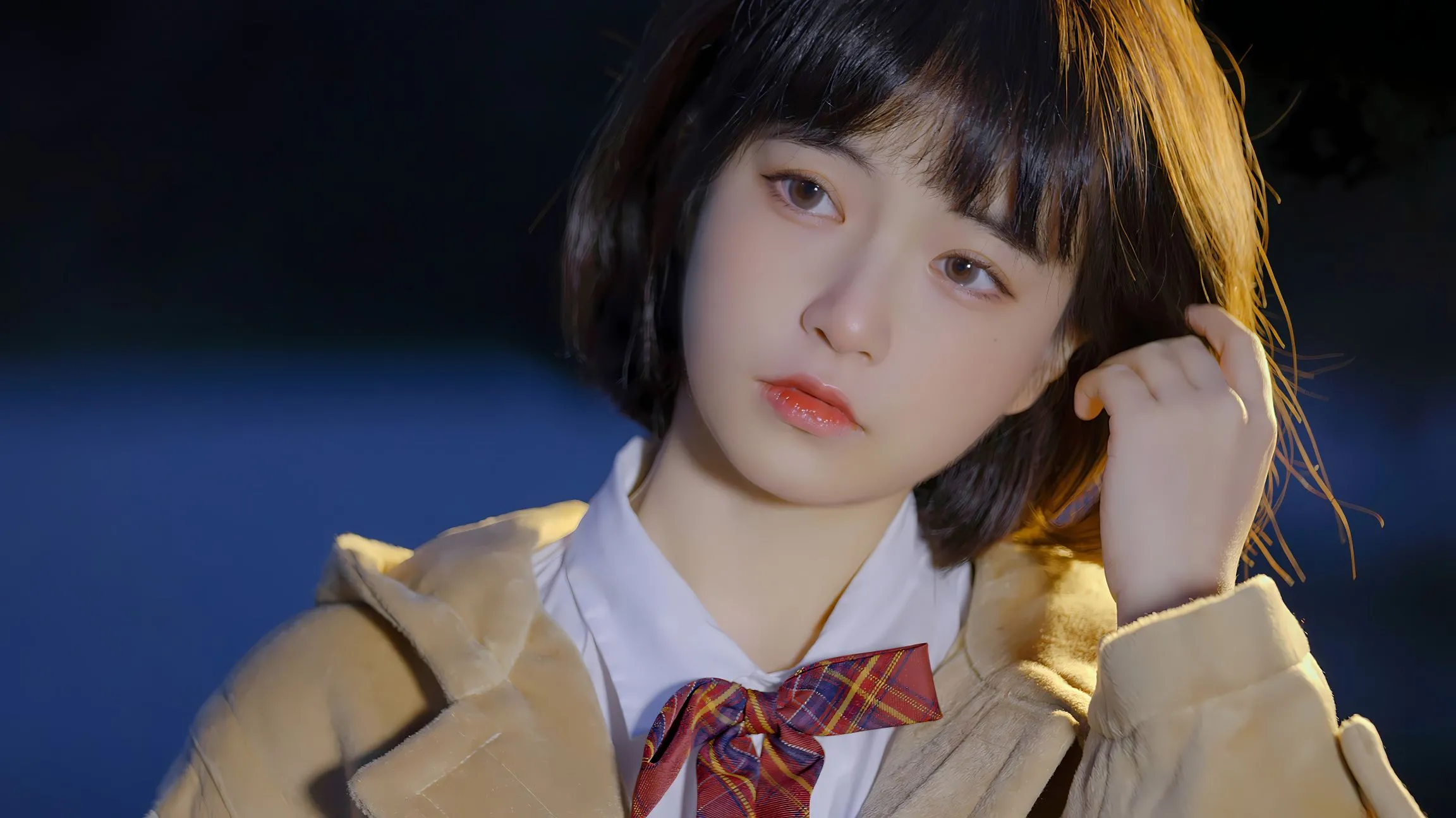 美女 高颜值 氛围感写真 壁纸预览