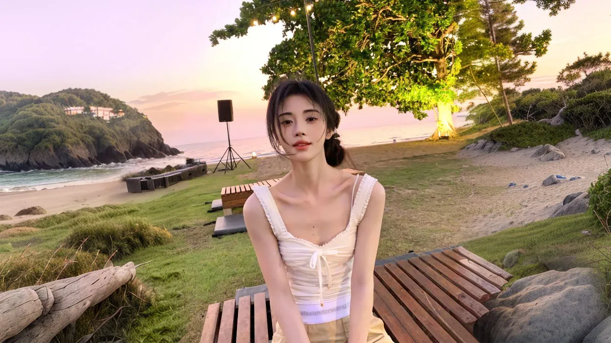 美女 高颜值 氛围感写真 壁纸预览