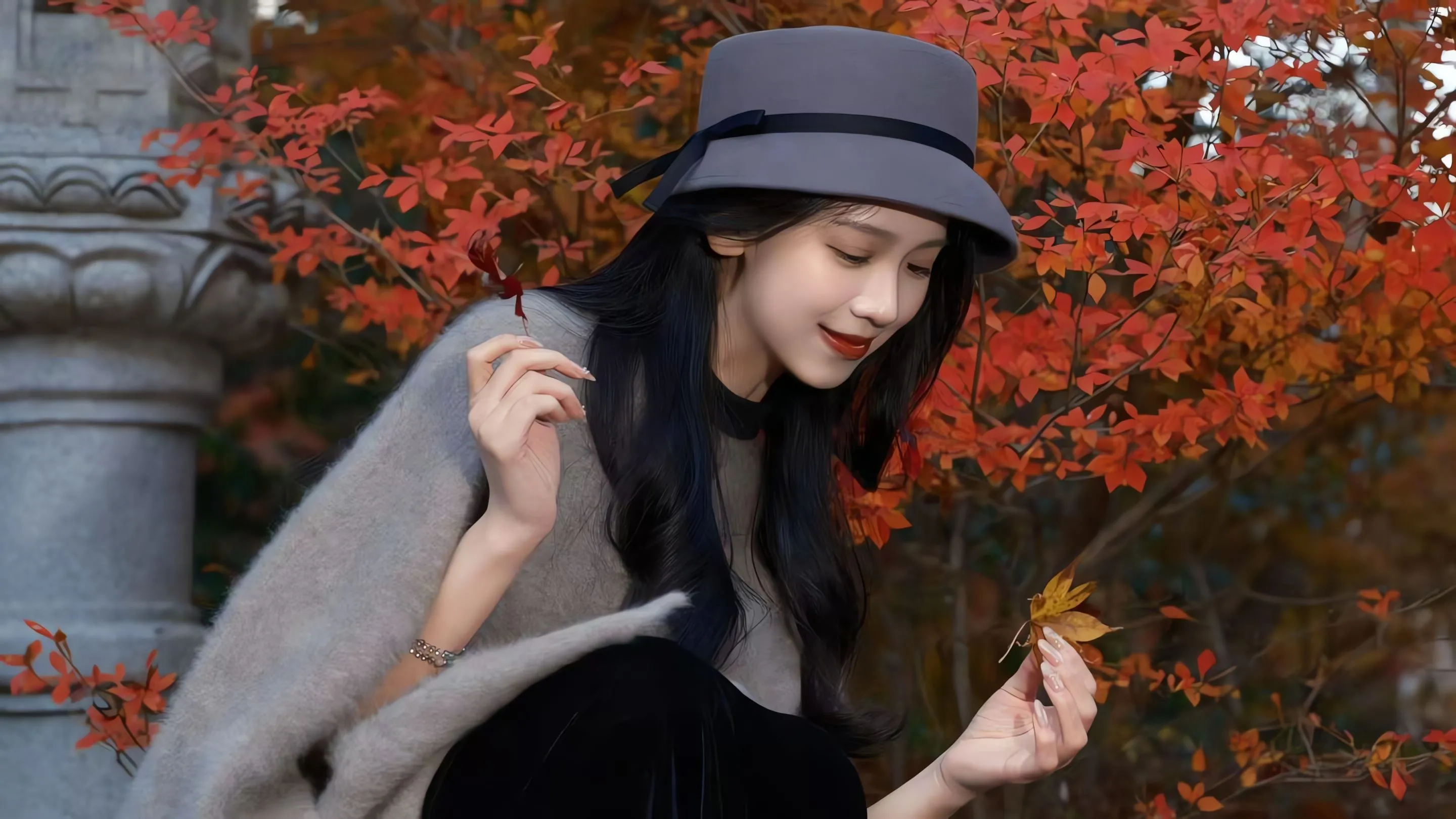 美女 高颜值 氛围感写真 治不开心药 壁纸预览