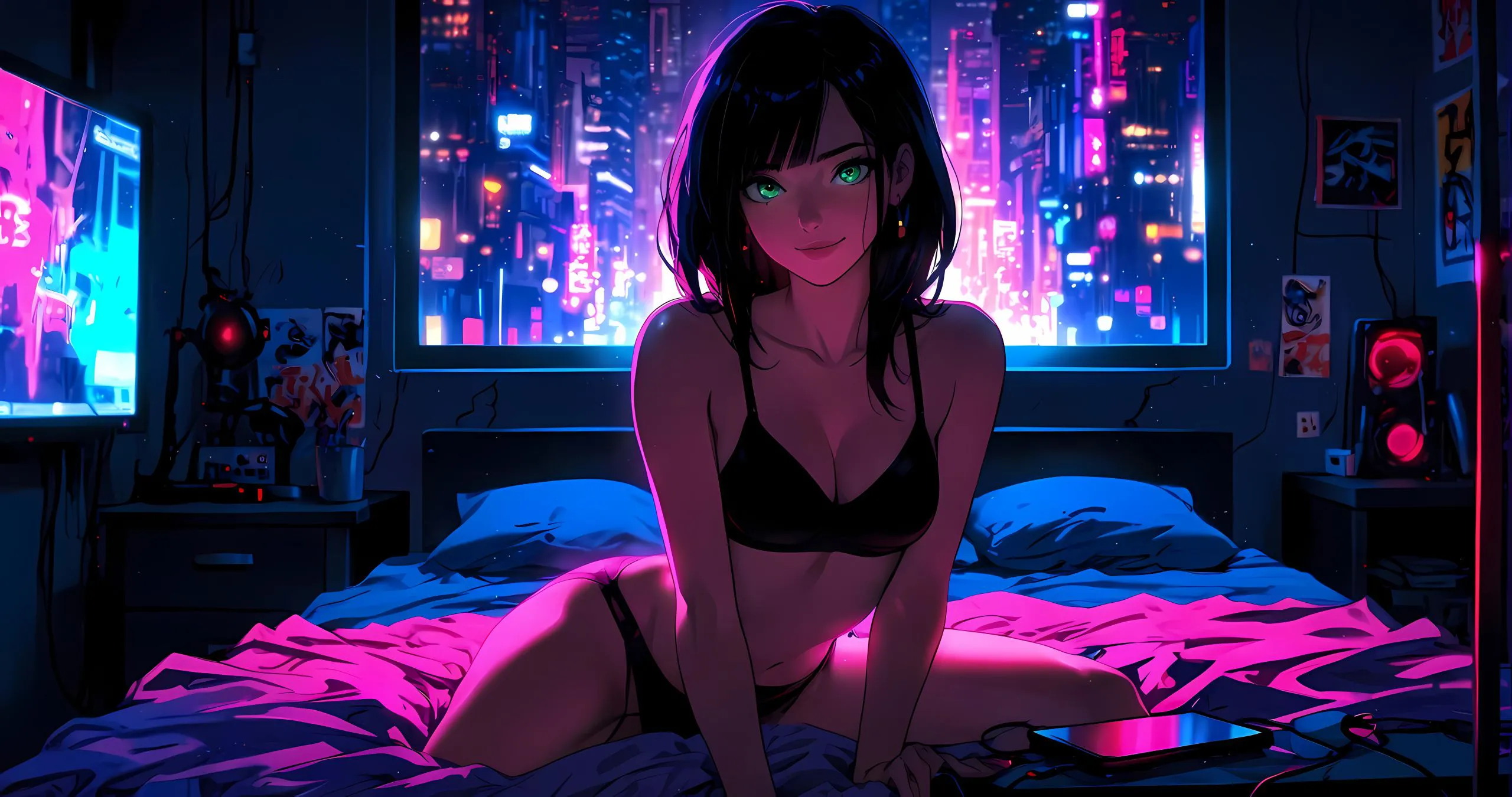 动漫 美女 性感 好看 高颜值 壁纸预览