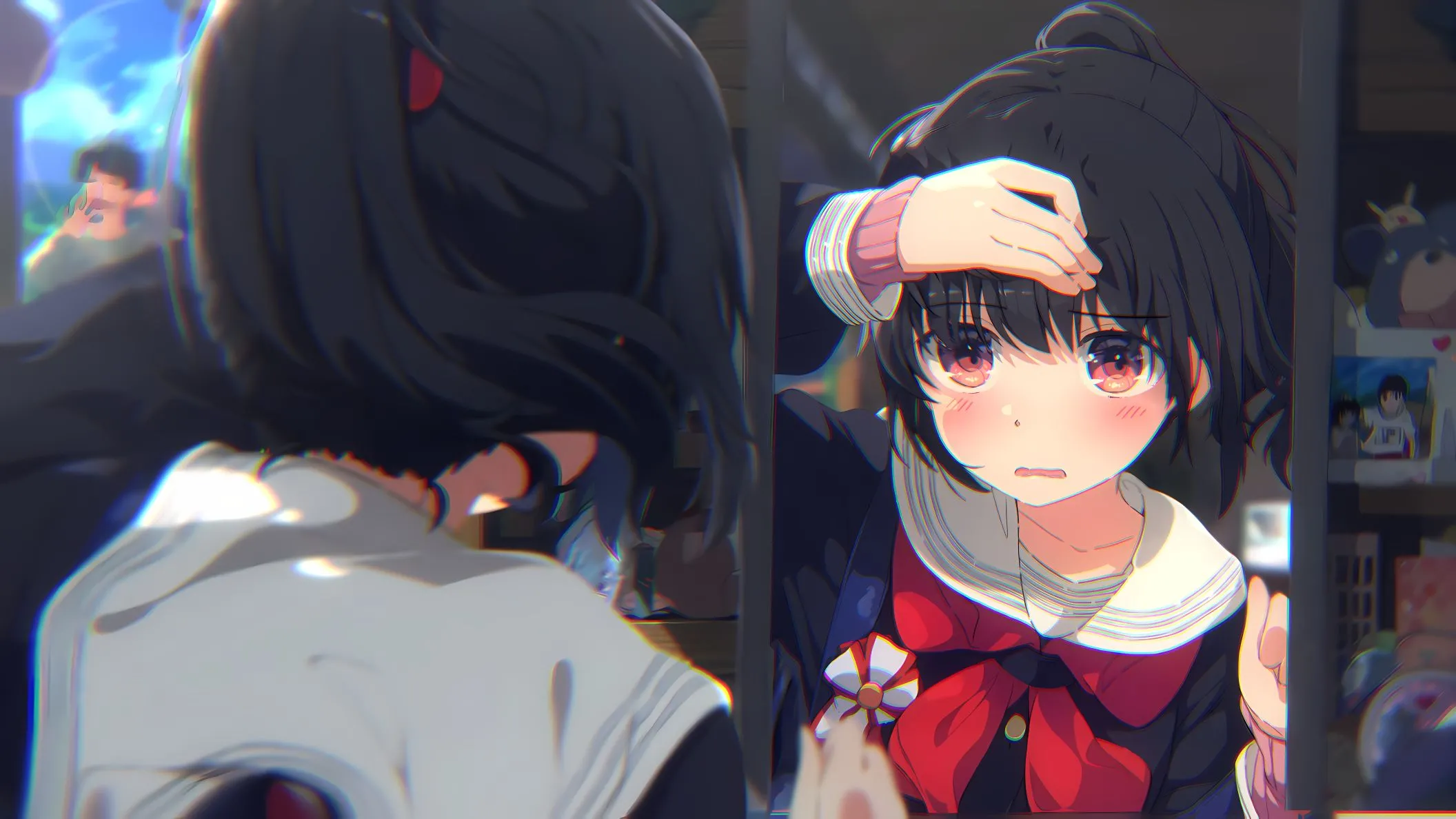 动漫 可爱 清纯少女 动漫少女 壁纸预览