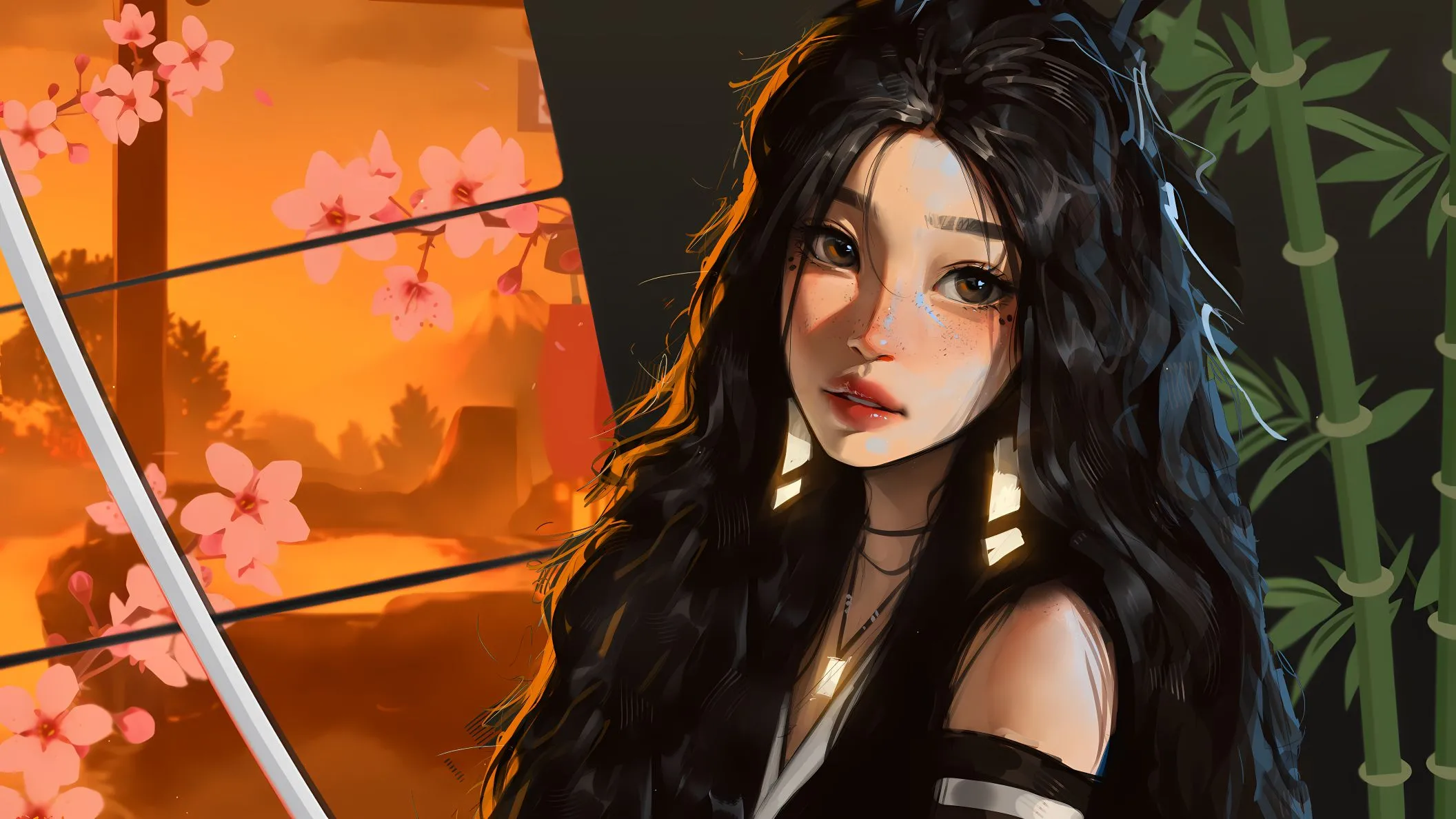 动漫 美女 动漫少女 甜酷 壁纸预览