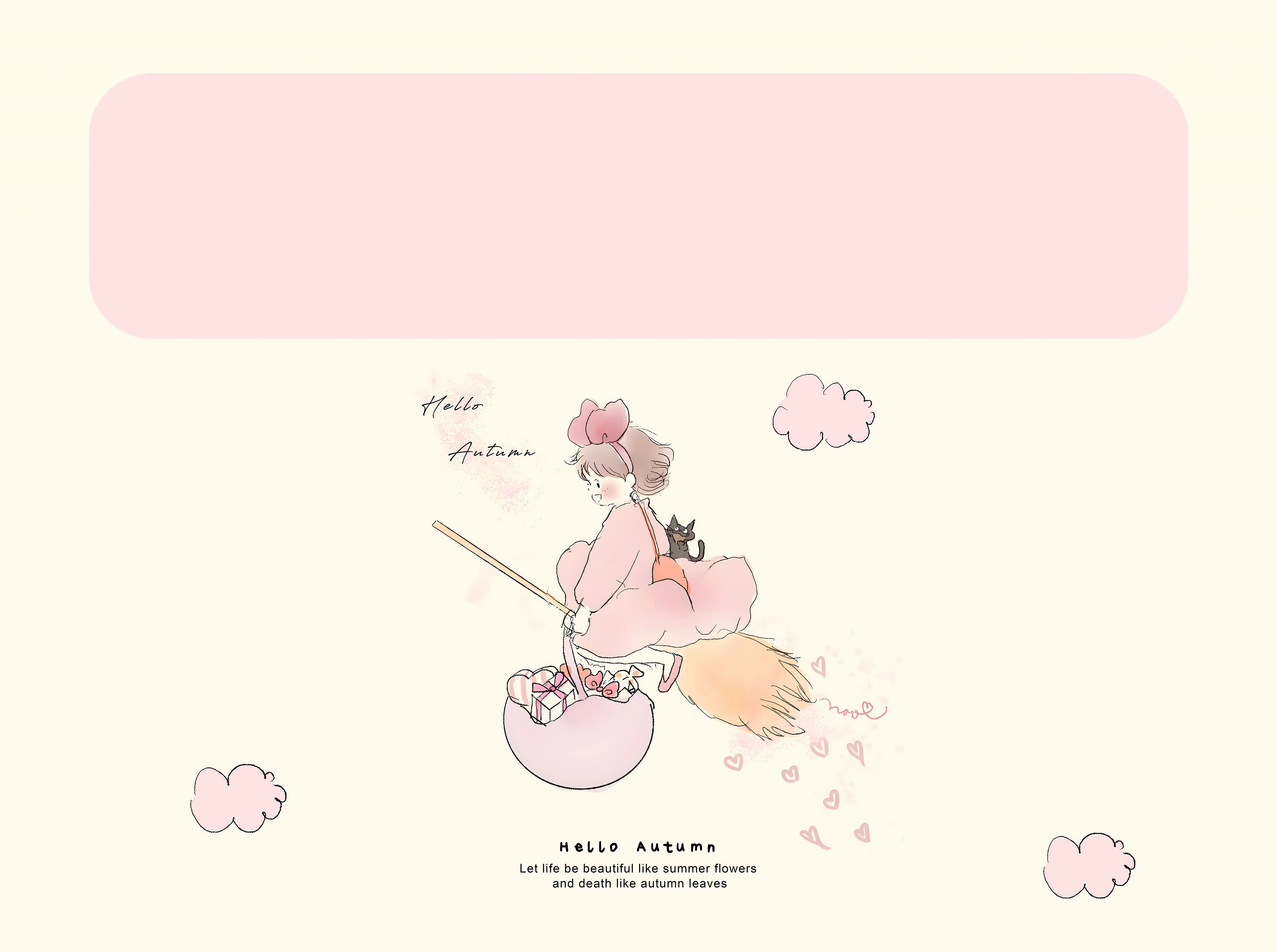 卡通 可爱 小魔女 壁纸预览