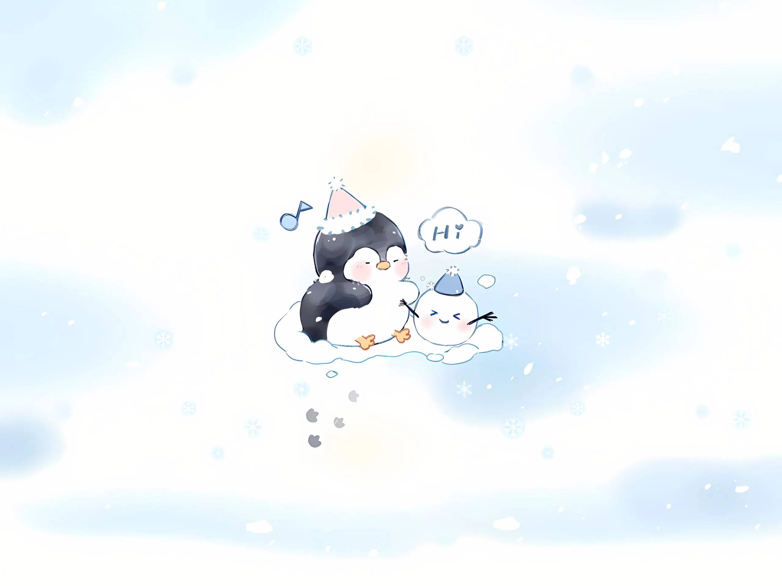 卡通 可爱 pingu企鹅 壁纸预览