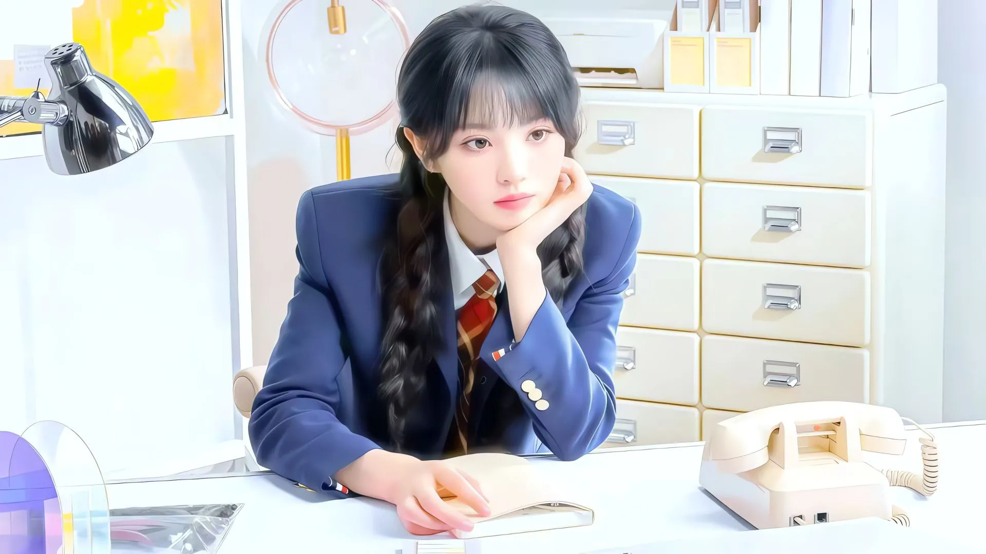 美女 明星 高颜值 好看 氛围感 田曦薇 壁纸预览