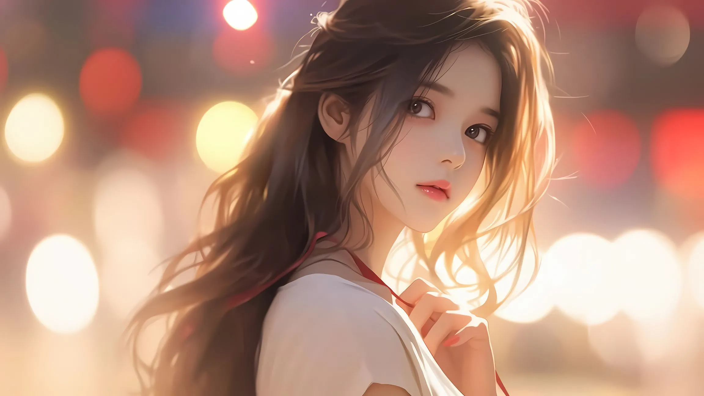 动漫 二次元 可爱 清纯美女 壁纸预览