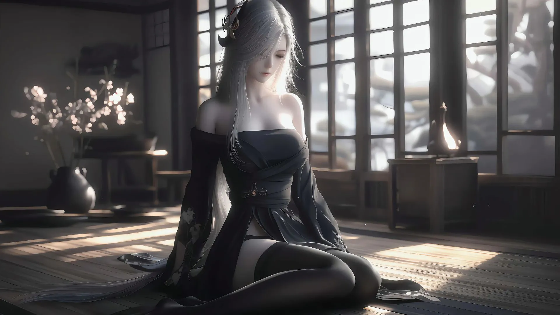 动漫 美女 二次元 壁纸预览