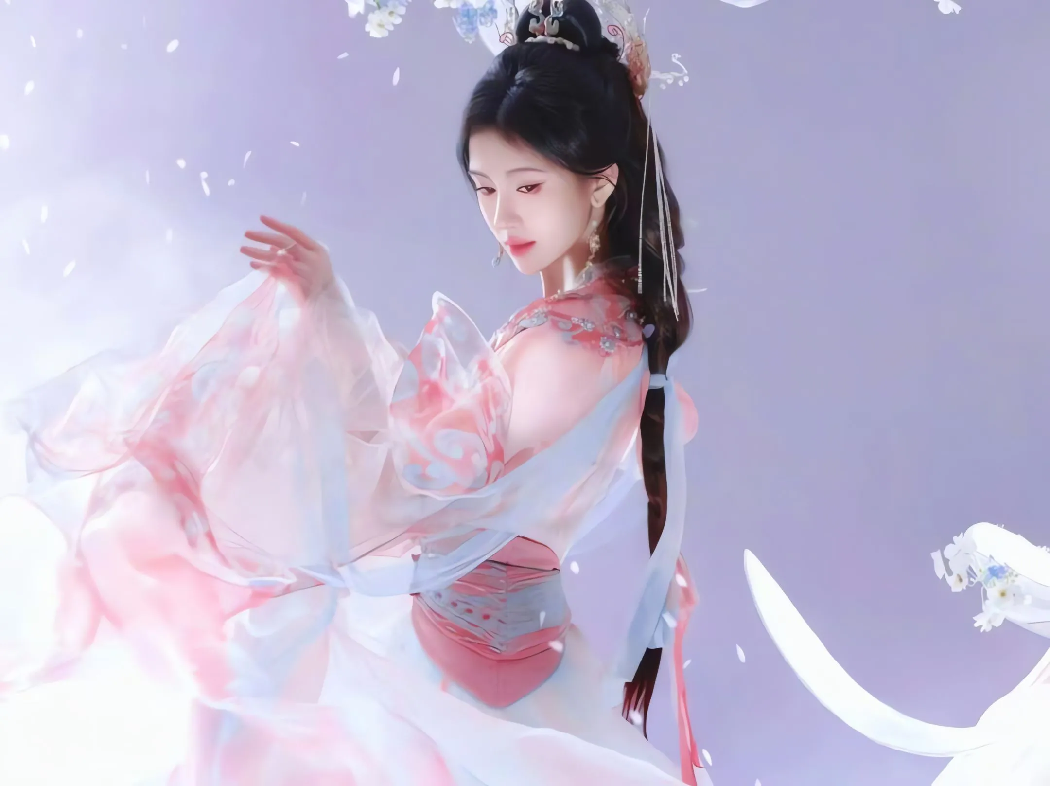美女 高颜值 女明星 氛围感写真 鞠婧祎 壁纸预览