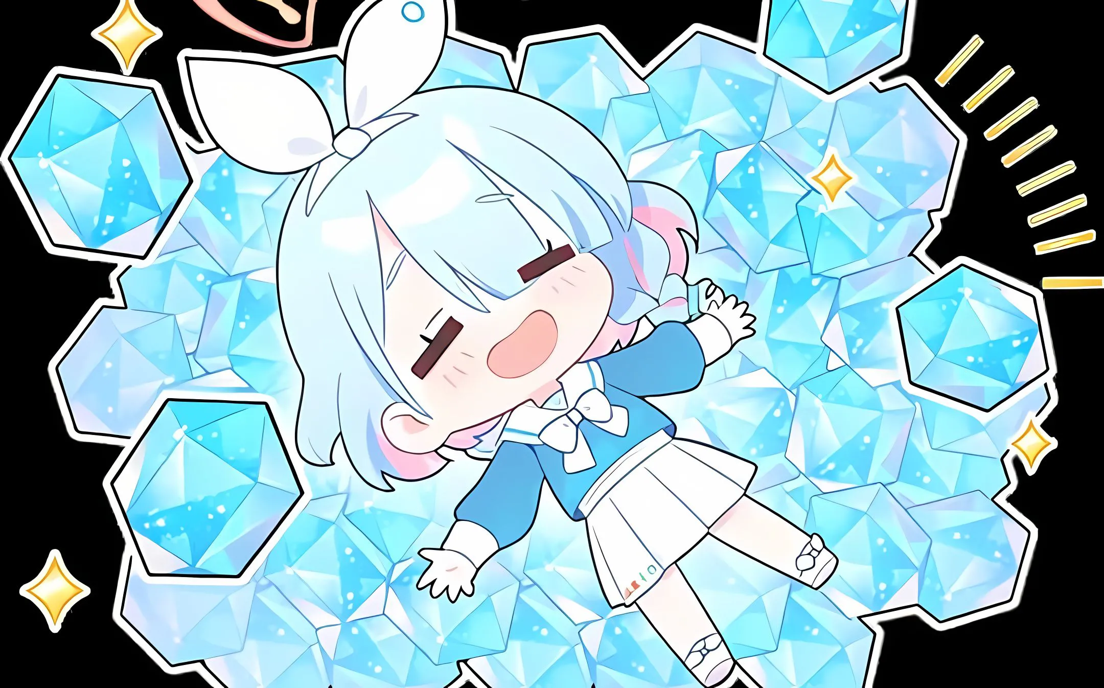 动漫 二次元 元气少女 可爱 壁纸预览