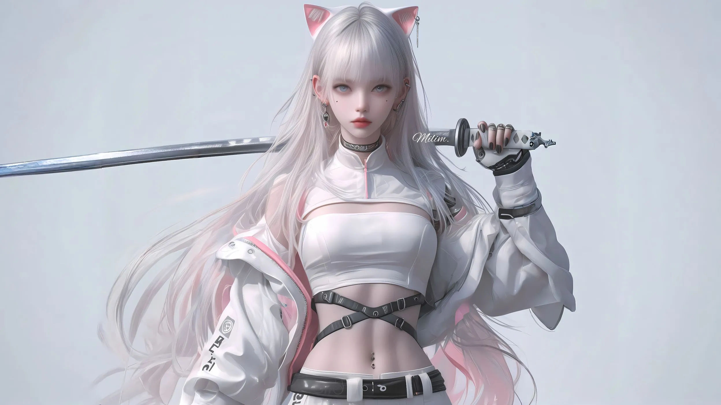 动漫 二次元 元气少女 壁纸预览