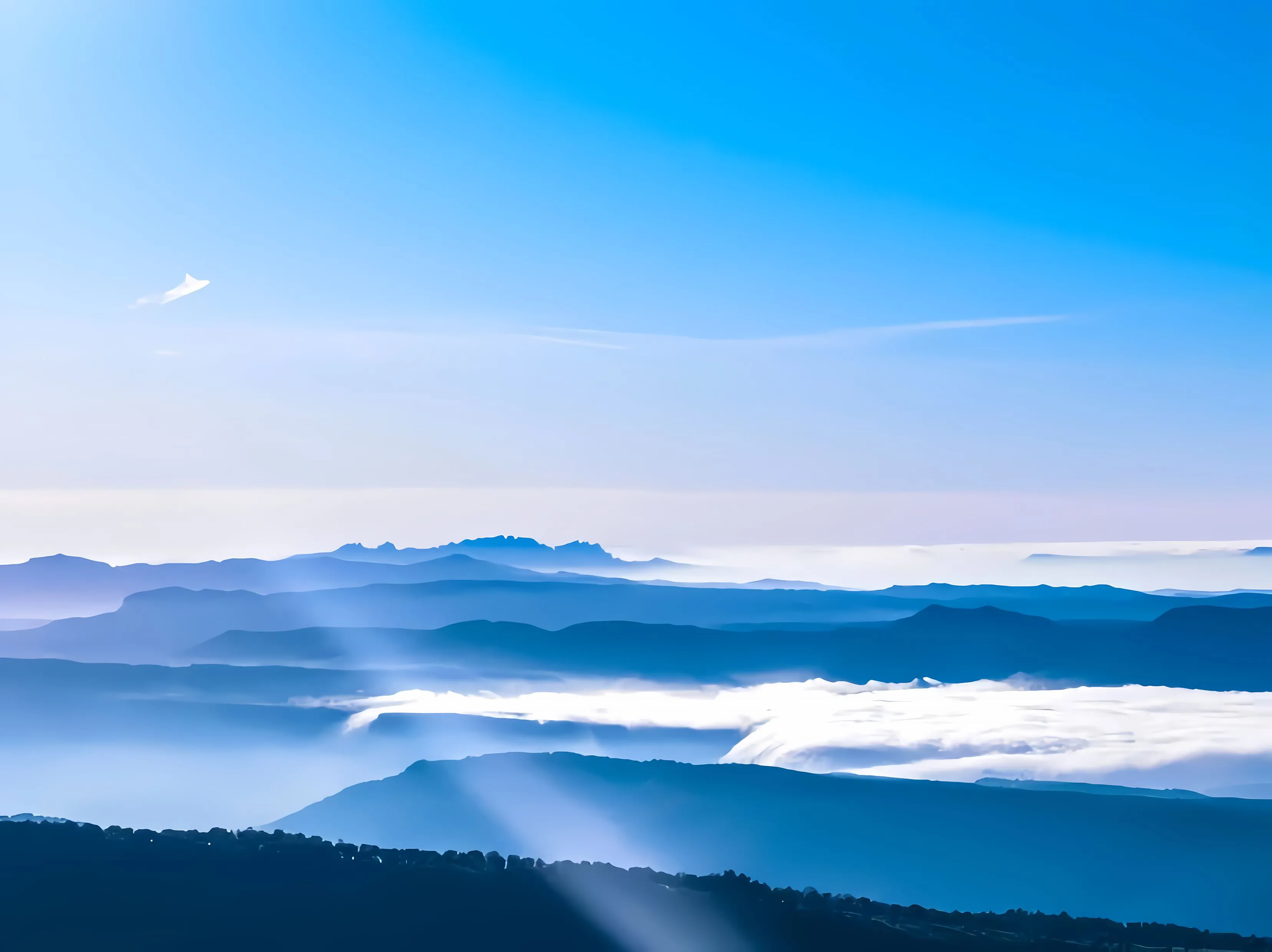 风景 山山而川 冰雪山川 壁纸预览