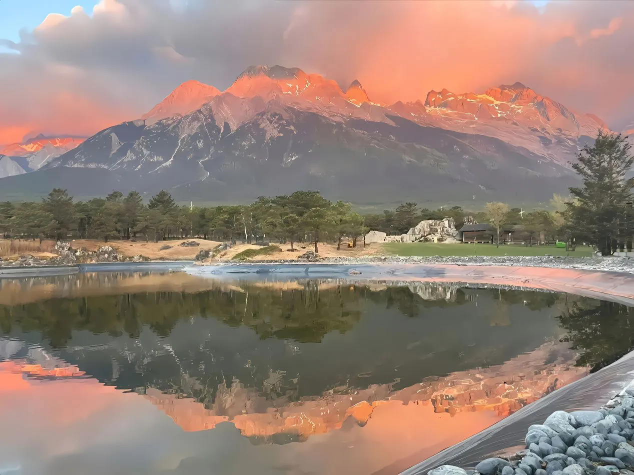 ins风 风景 夕阳 壁纸预览
