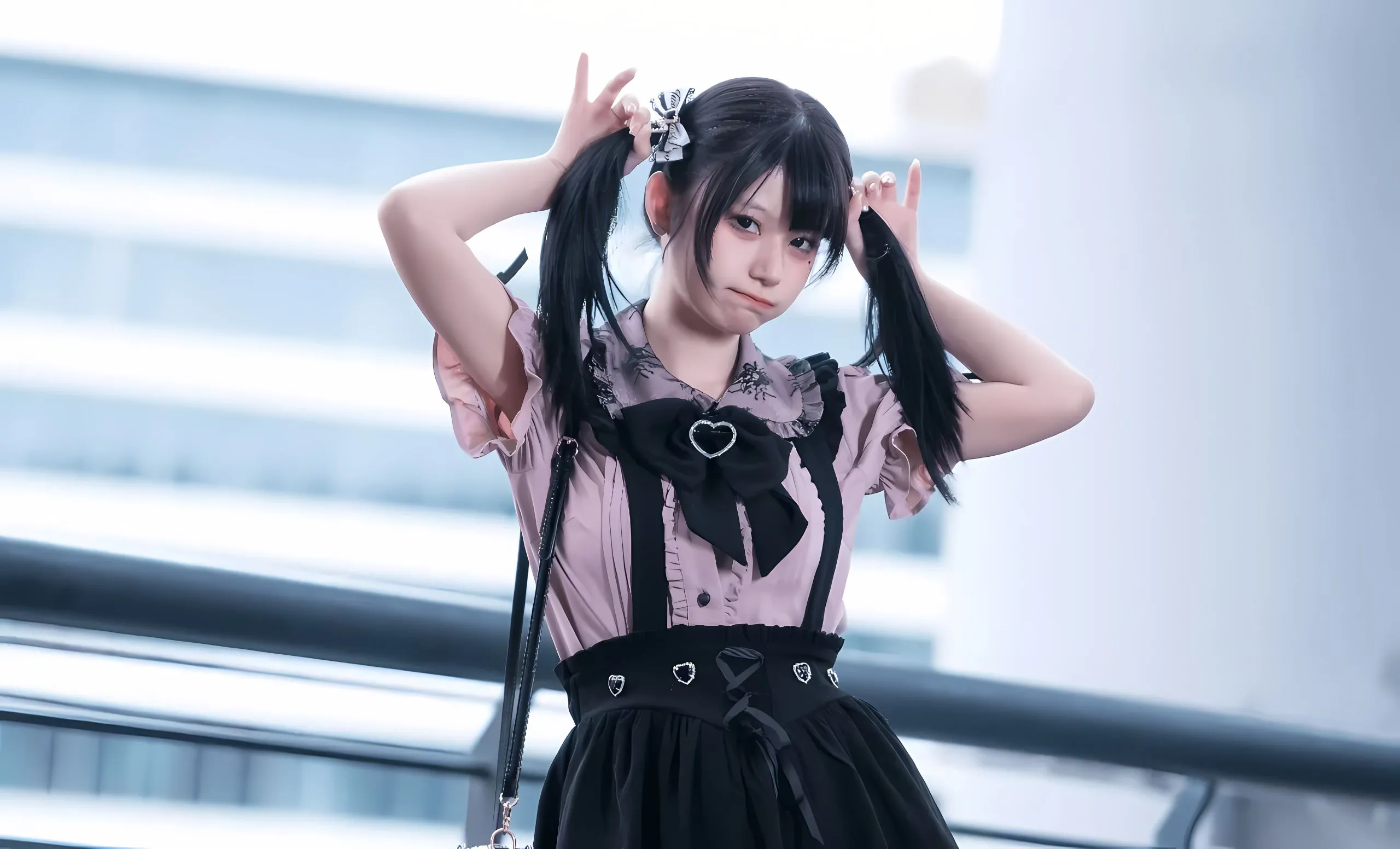 美女 高颜值 高质量 高级 双马尾少女 壁纸预览