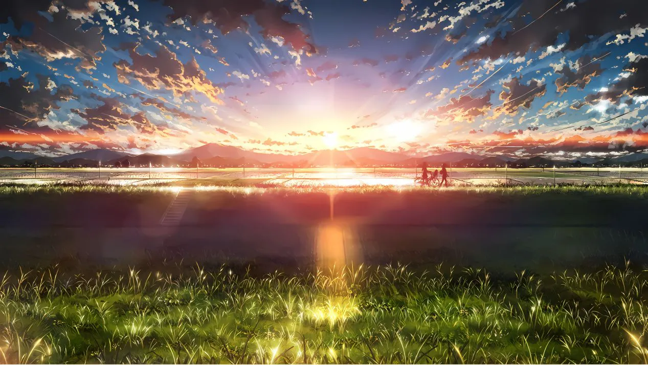 ins风 风景 夕阳 壁纸预览