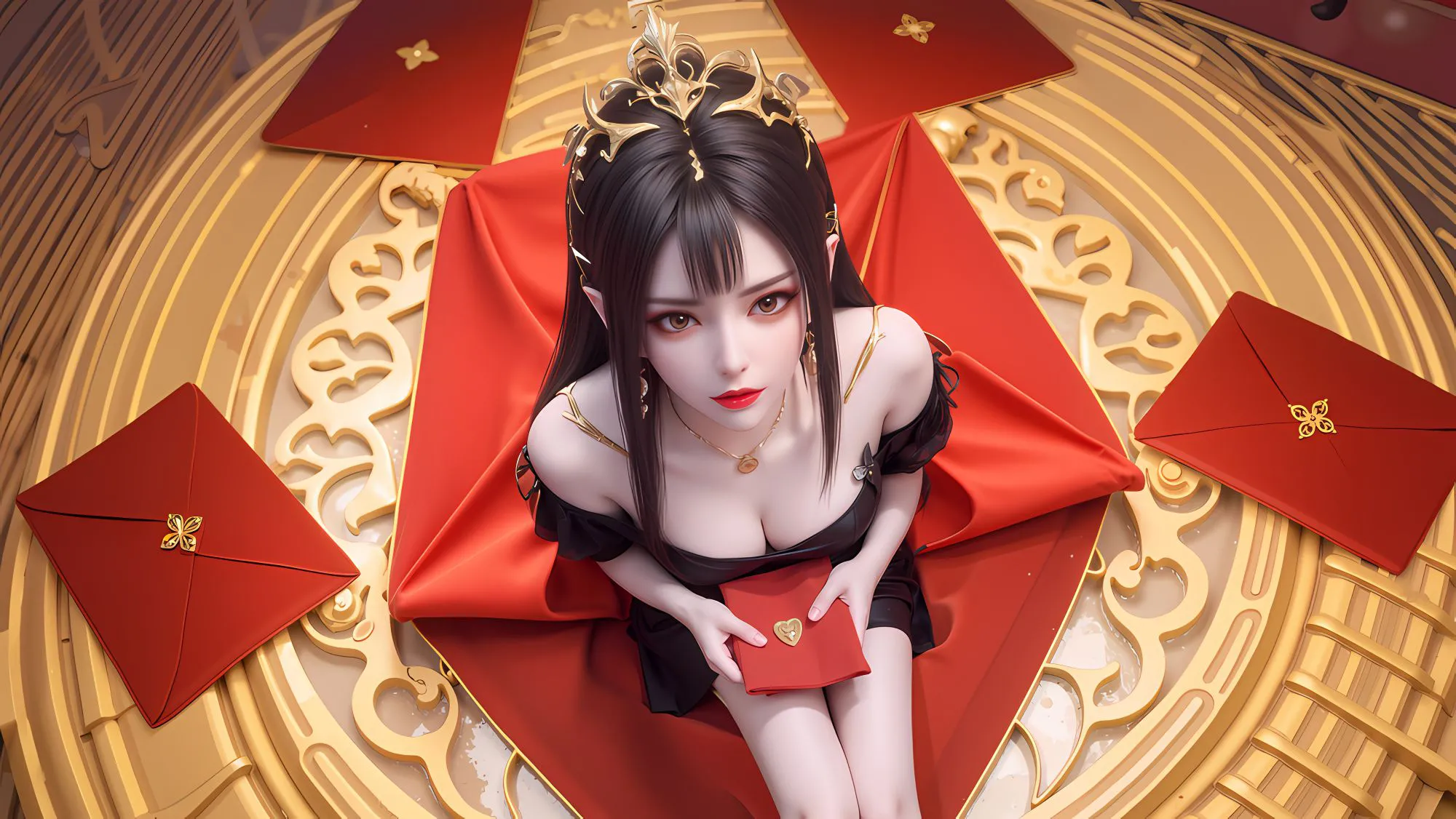 动漫 二次元 可爱 清纯美女 壁纸预览