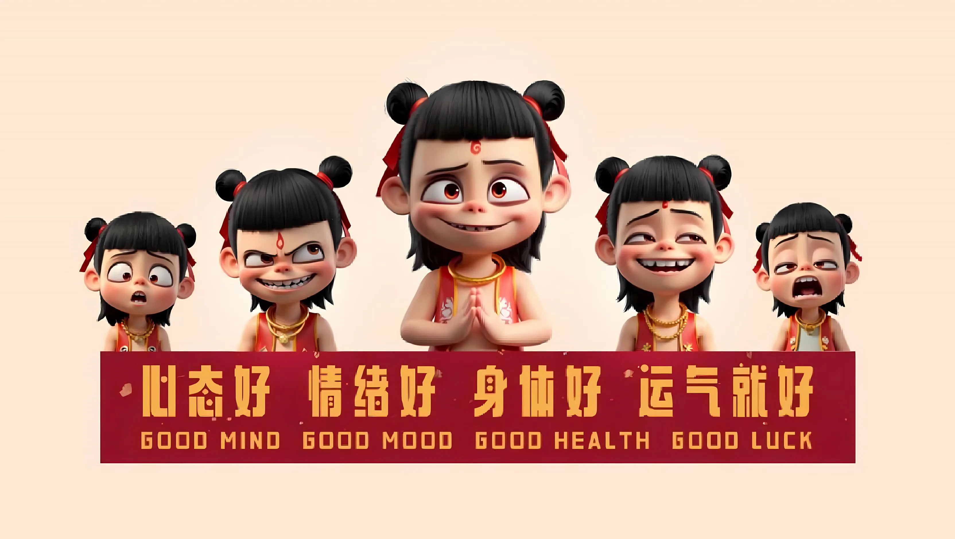 卡通 文字 动漫 哪吒 壁纸预览