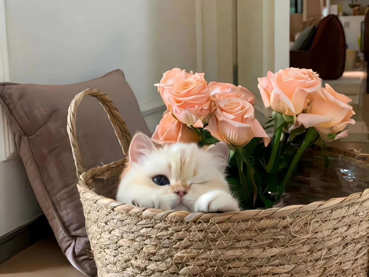 动物 可爱 猫猫 ins风 壁纸预览