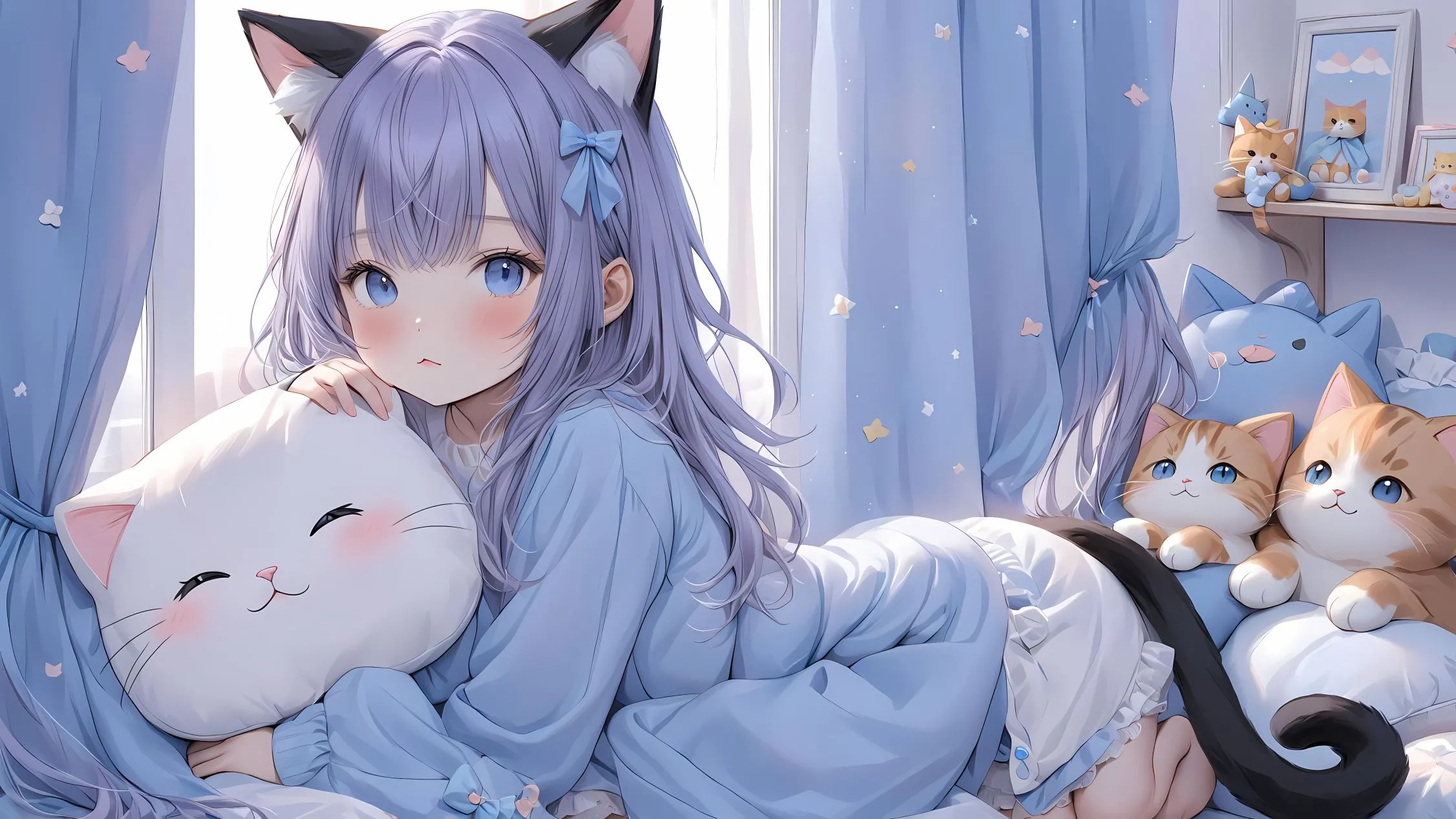 动漫 二次元 元气少女 壁纸预览