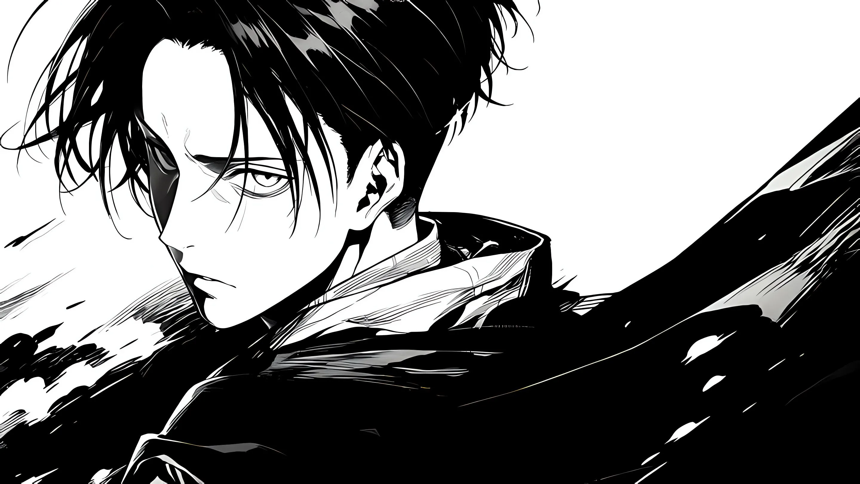 动漫 影视 黑白漫画 壁纸预览