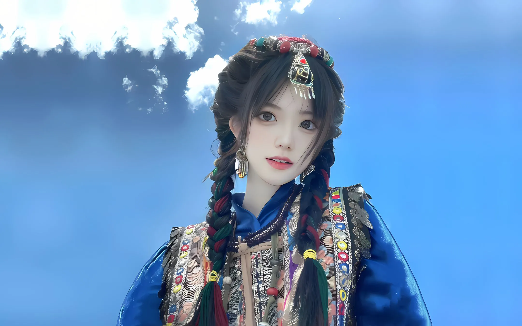 美女 高颜值 高质量 氛围感写真 壁纸预览