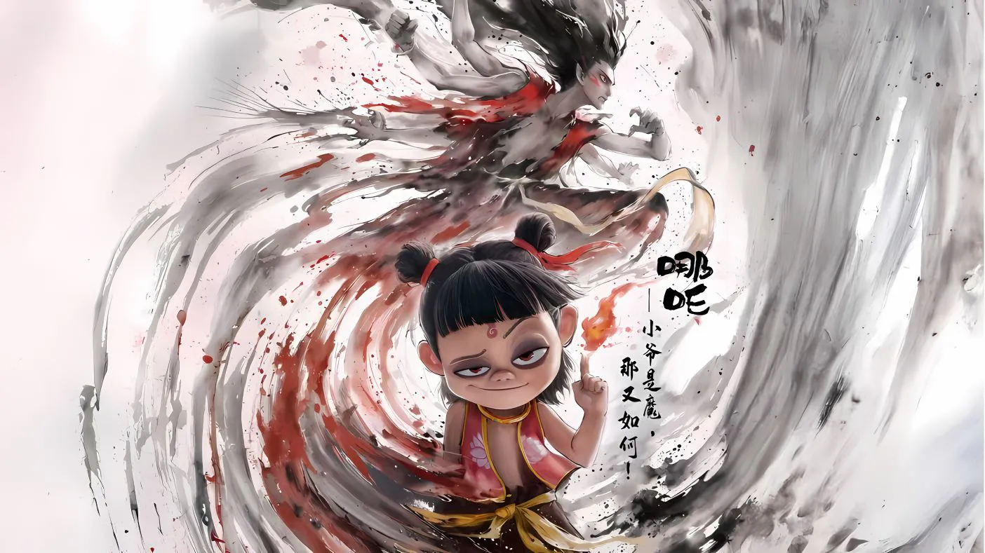 影视 哪吒 可爱 国漫 壁纸预览