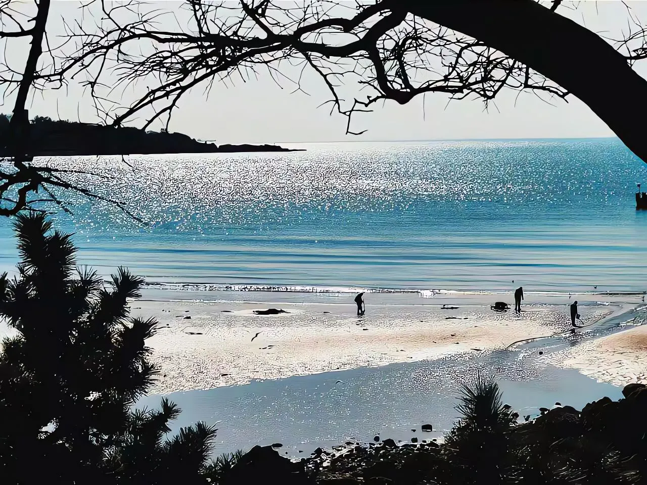 风景 海边 浪漫 壁纸预览