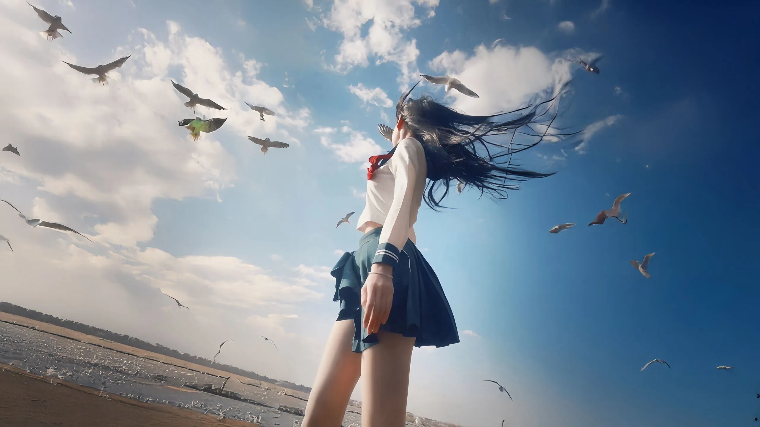 美女 高颜值 性感 氛围感写真 壁纸预览