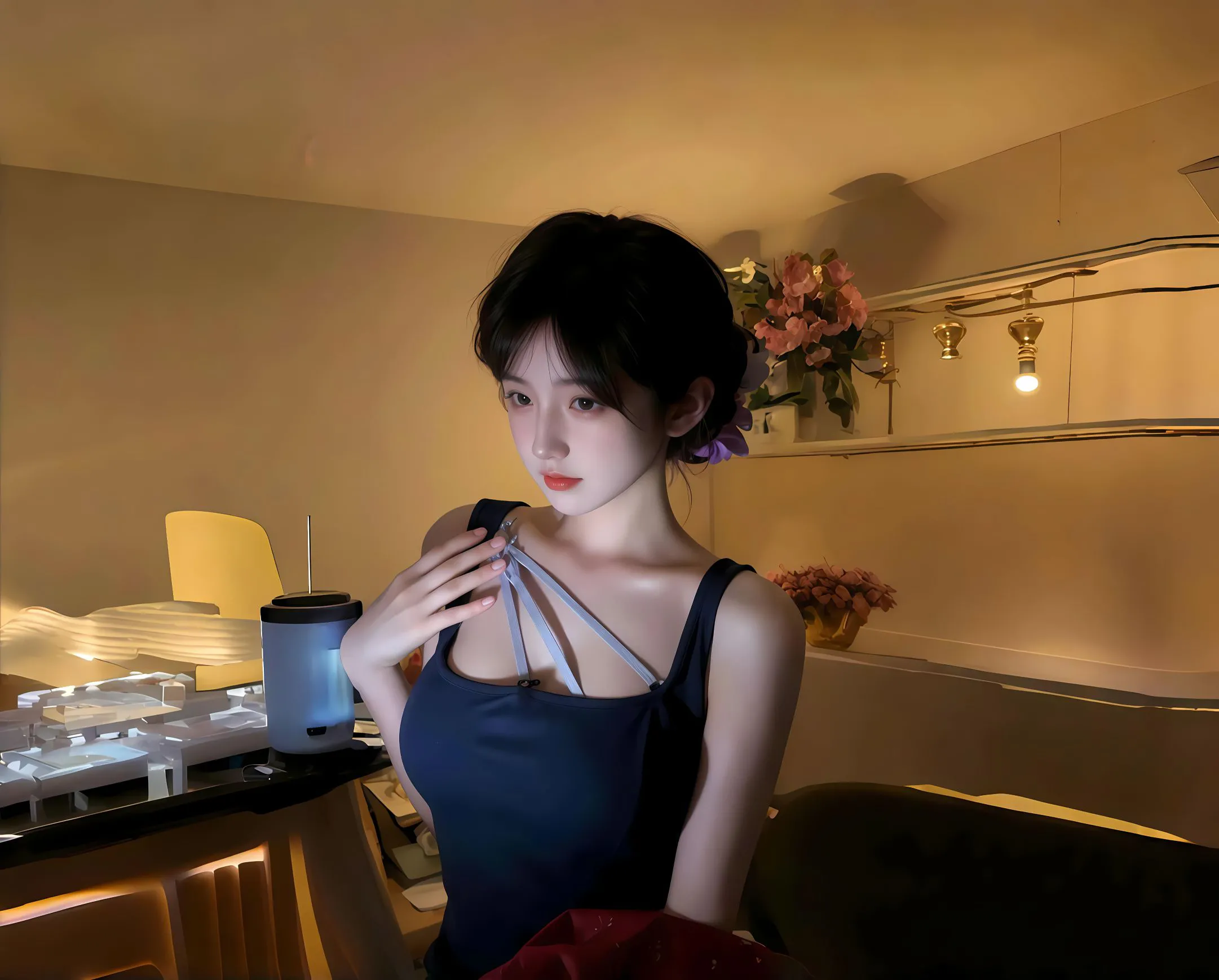 美女 高颜值 性感 氛围感写真 壁纸预览