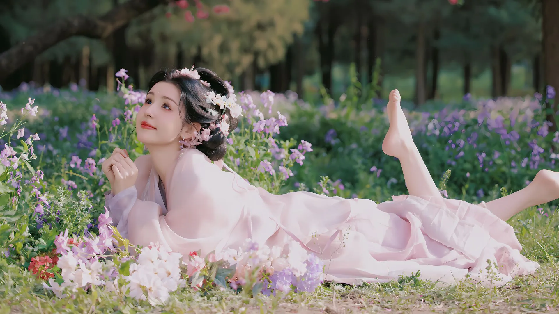 美女 高颜值 氛围感写真 性感 壁纸预览