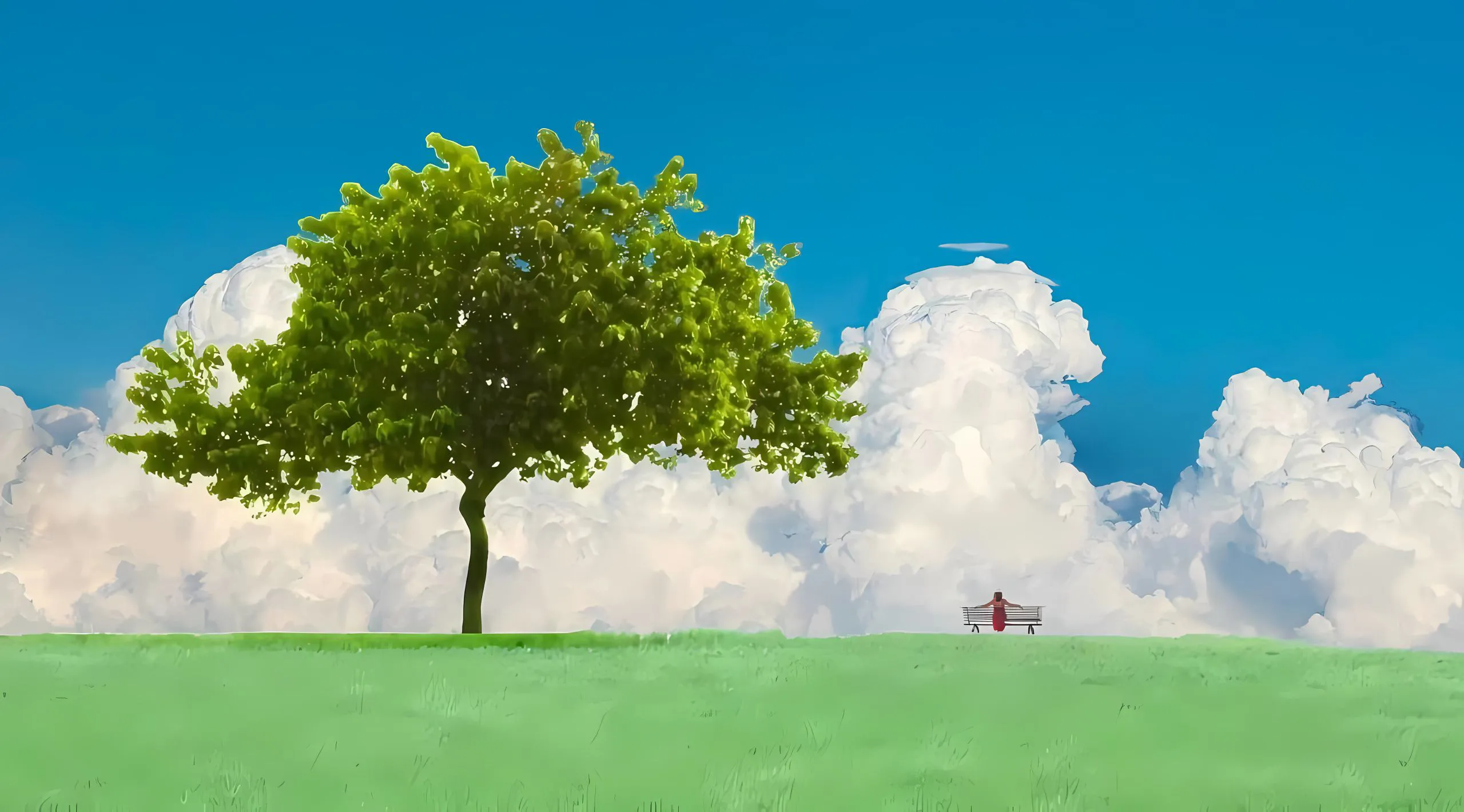 ins风 风景 超好看的风景 绿色 壁纸预览