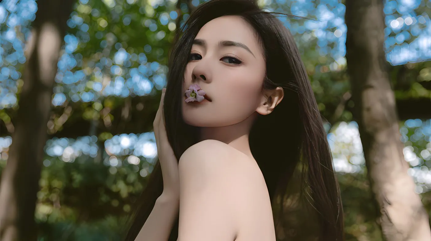美女 女明星 写真 氛围感 白鹿 壁纸预览