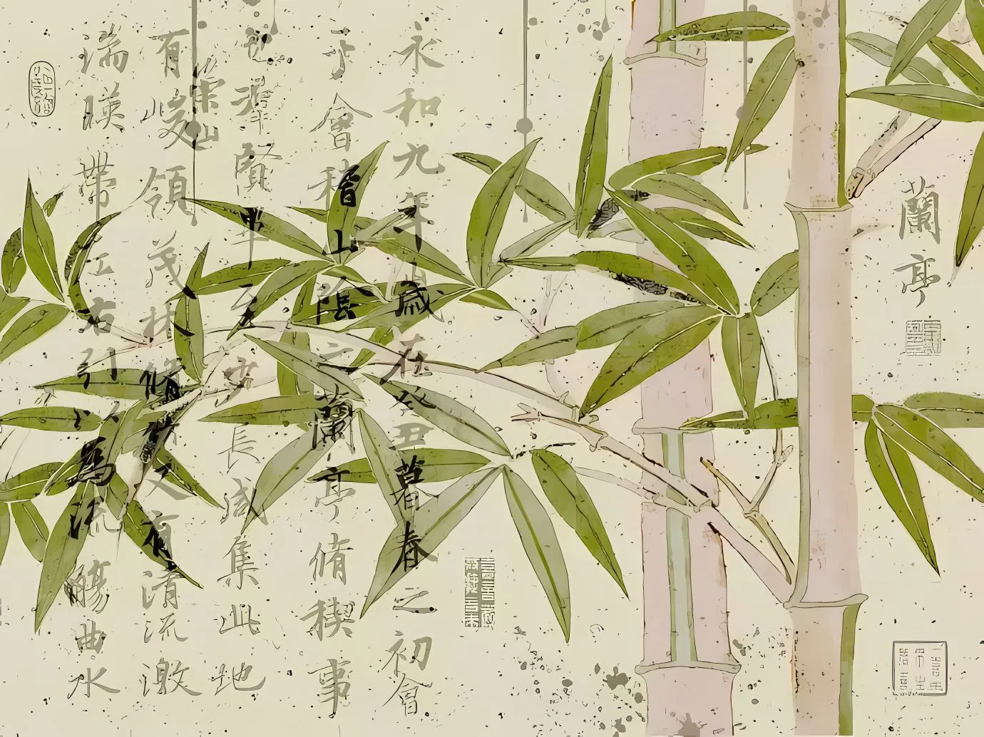 插画 新中式 古风 壁纸预览