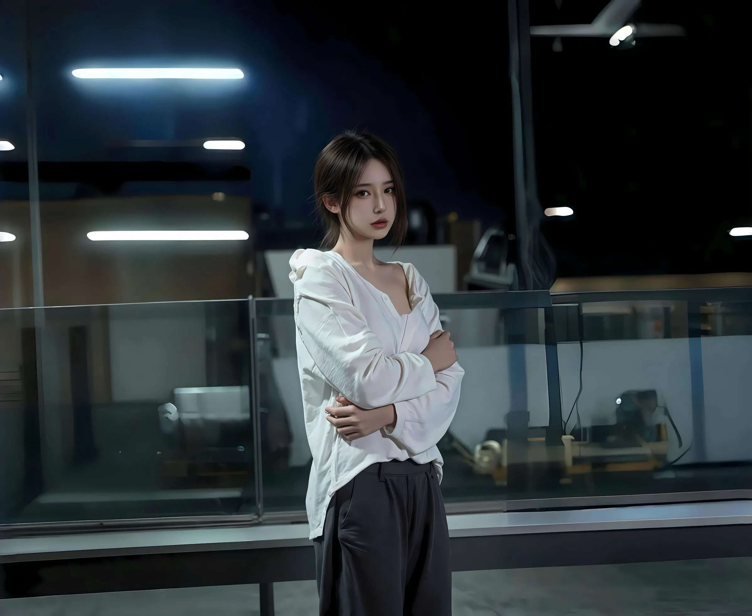 美女 氛围感写真 高级 清晨 高颜值 壁纸预览