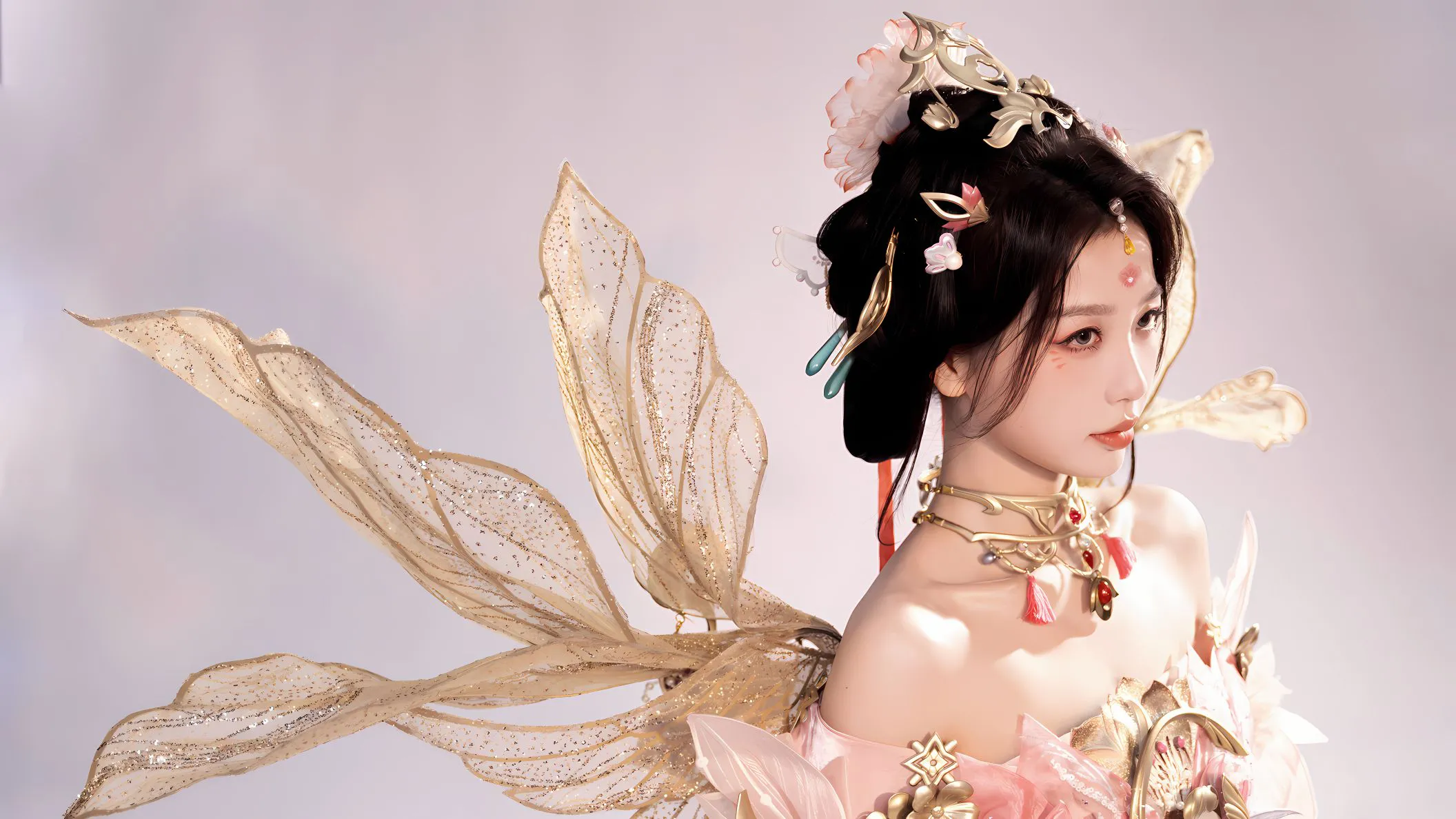 美女 高颜值 御姐 甜美 虞书欣 壁纸预览