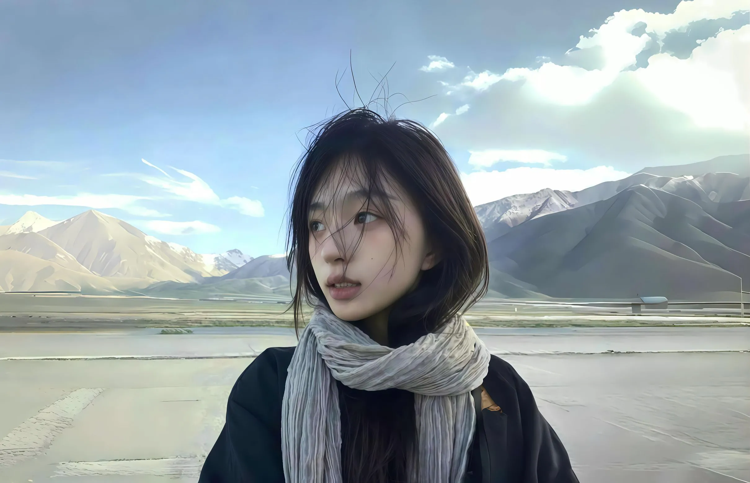 美女 氛围感写真 高级 清晨 壁纸预览