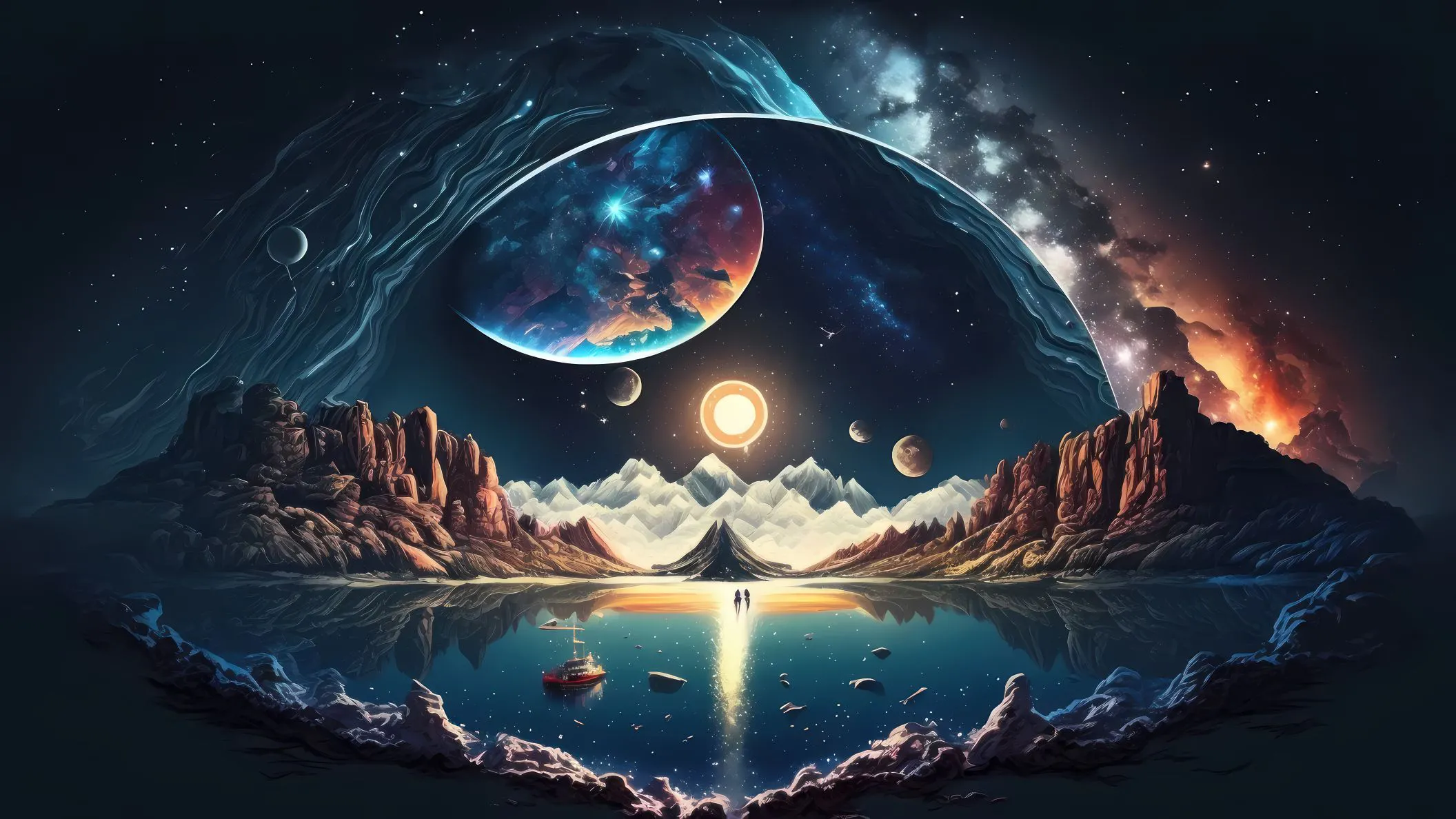 ins风 风景 养眼 唯美 星际 壁纸预览