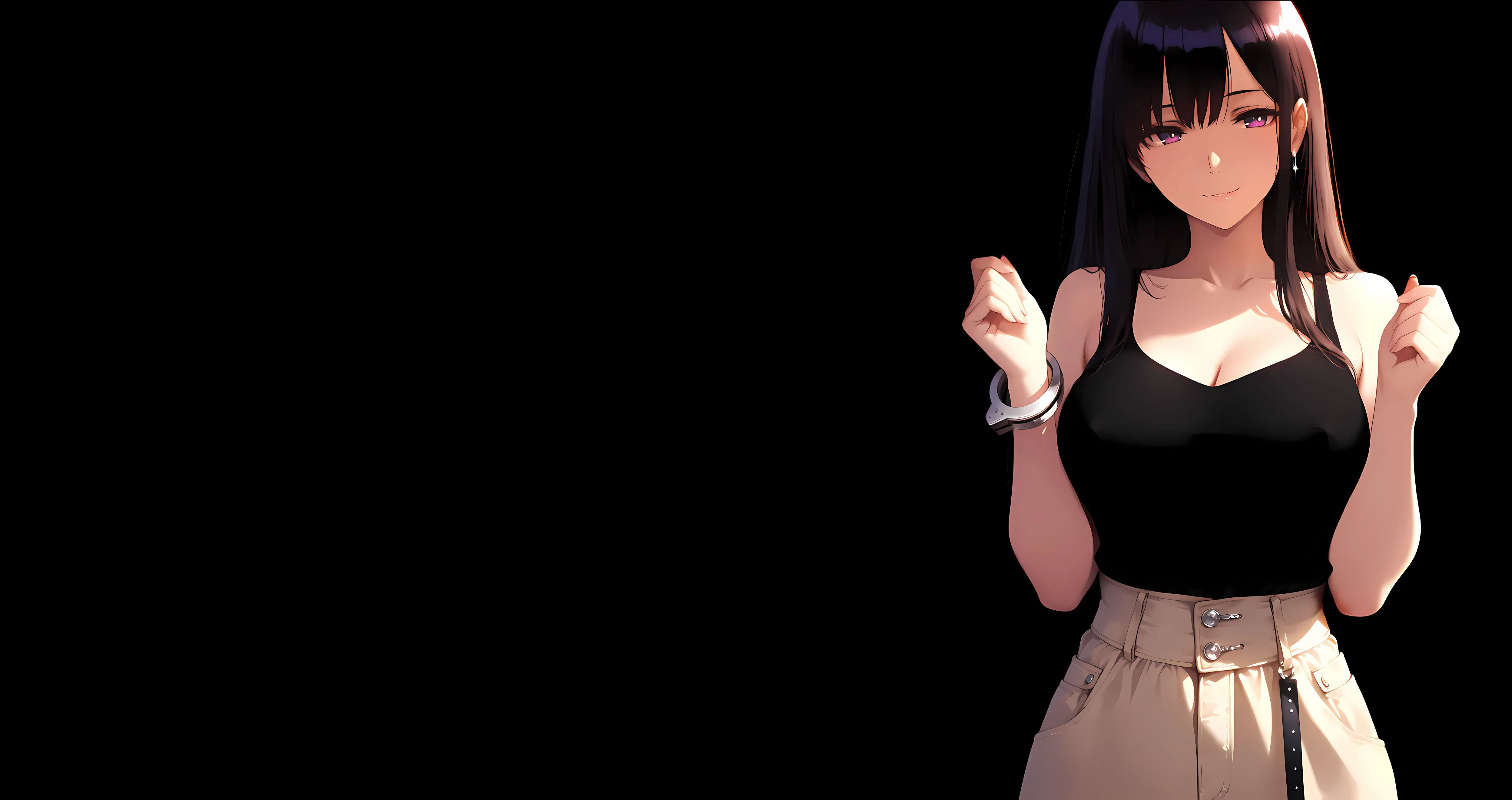 动漫 二次元 性感 元气少女 壁纸预览