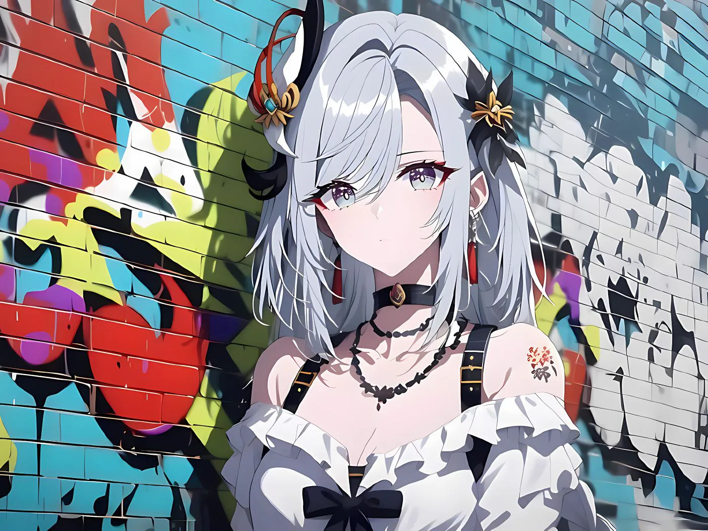 动漫 二次元 元气满满 少女 壁纸预览
