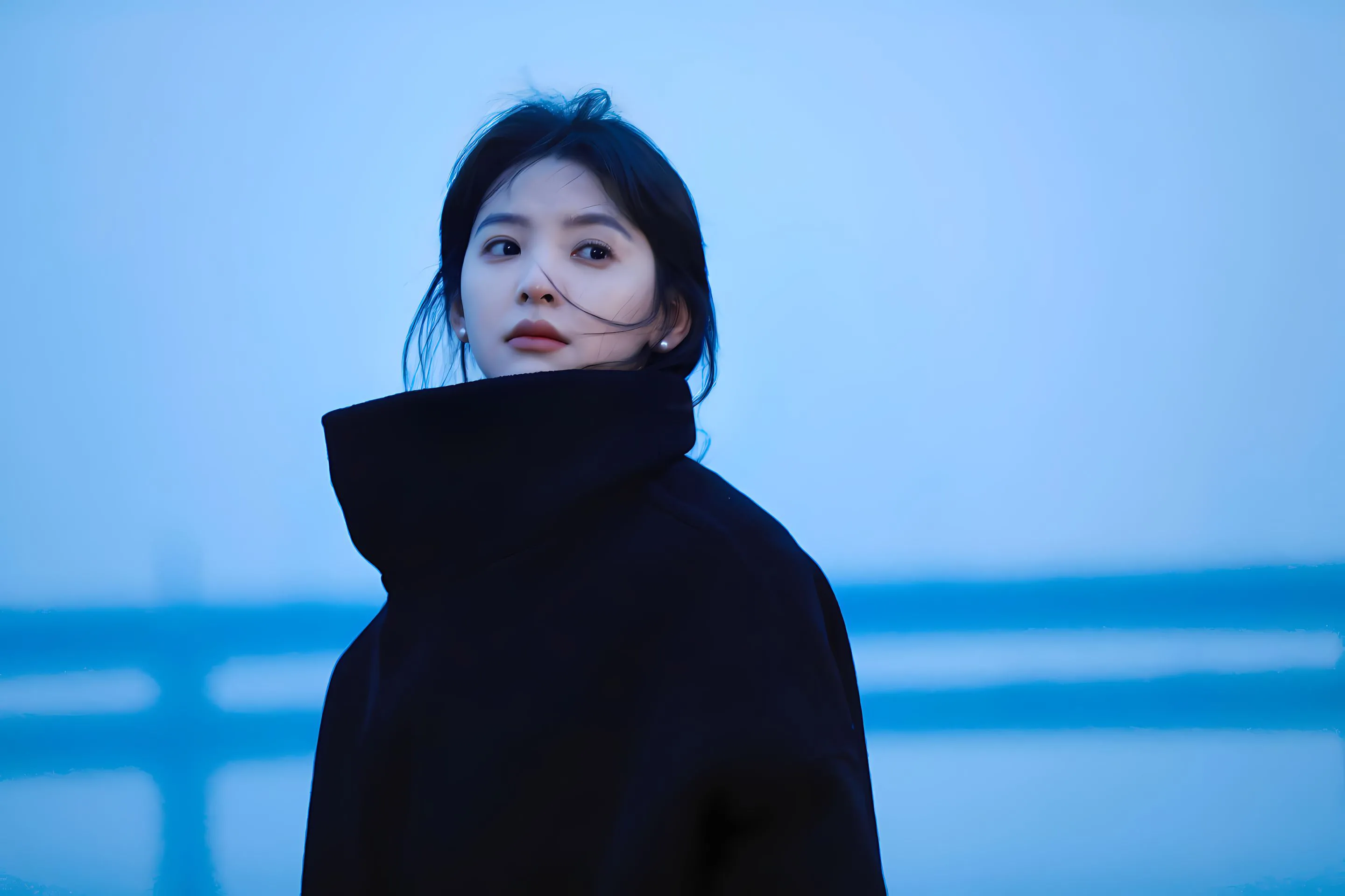 明星 女明星 章若楠 氛围感 壁纸预览