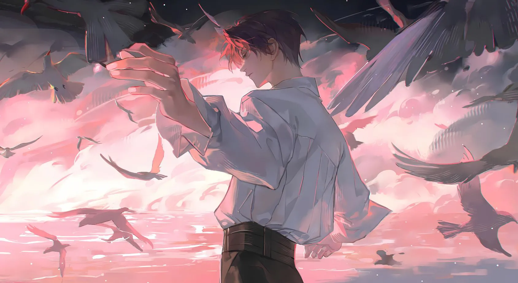 帅哥 恋与深空 祁煜 绝美 壁纸预览