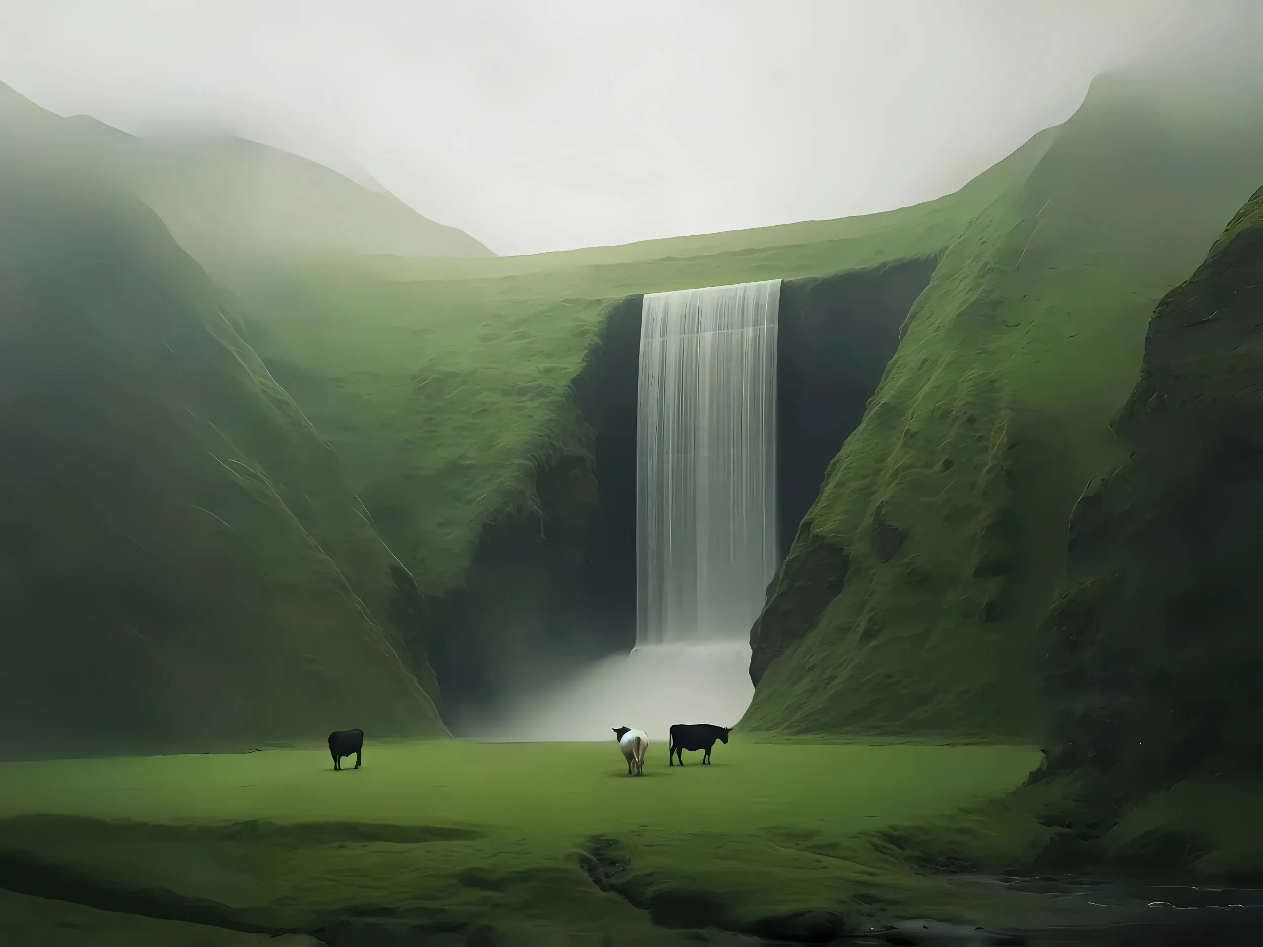 风景 护眼 绿色 简约 高级 壁纸预览