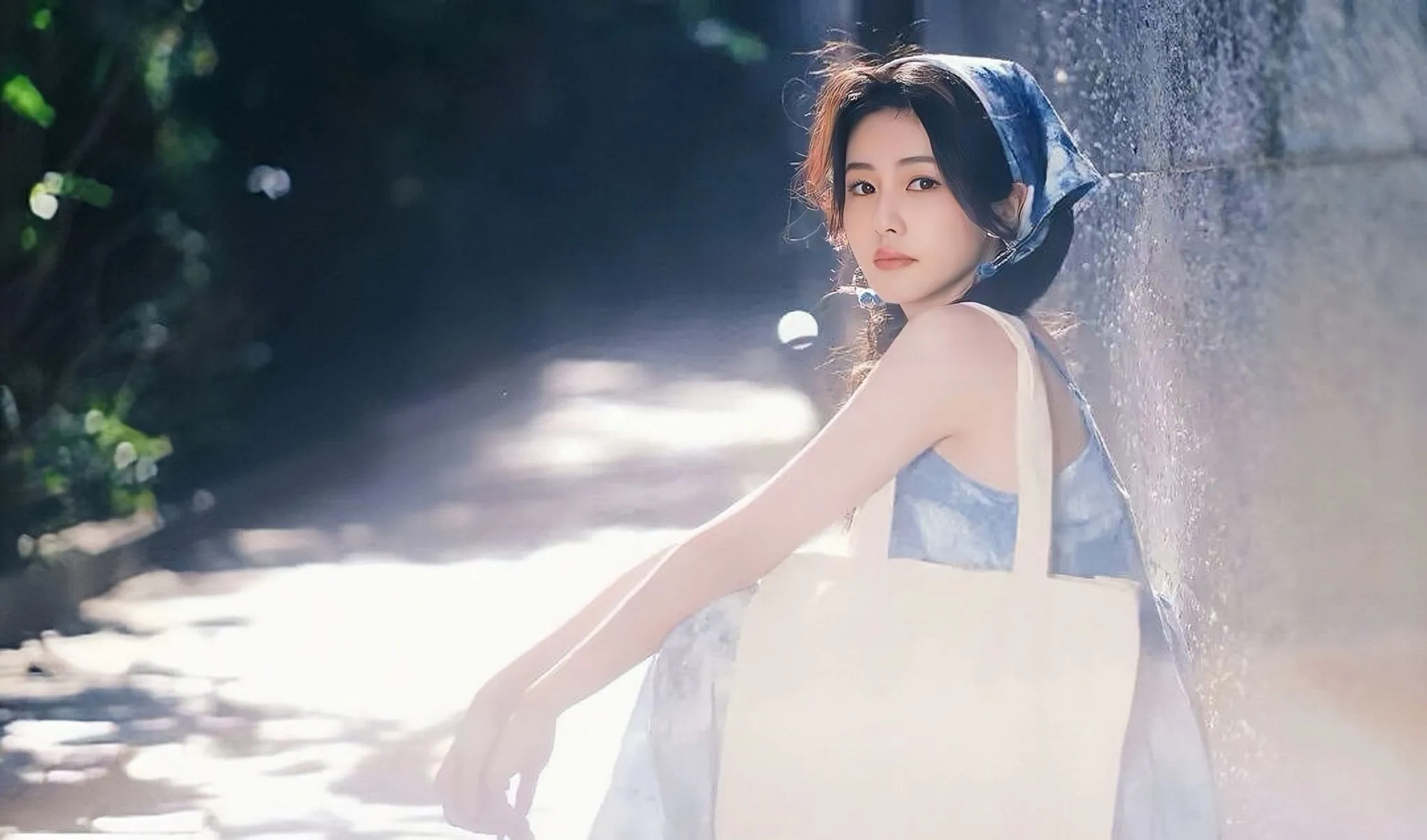明星 美女 白鹿 氛围感 壁纸预览