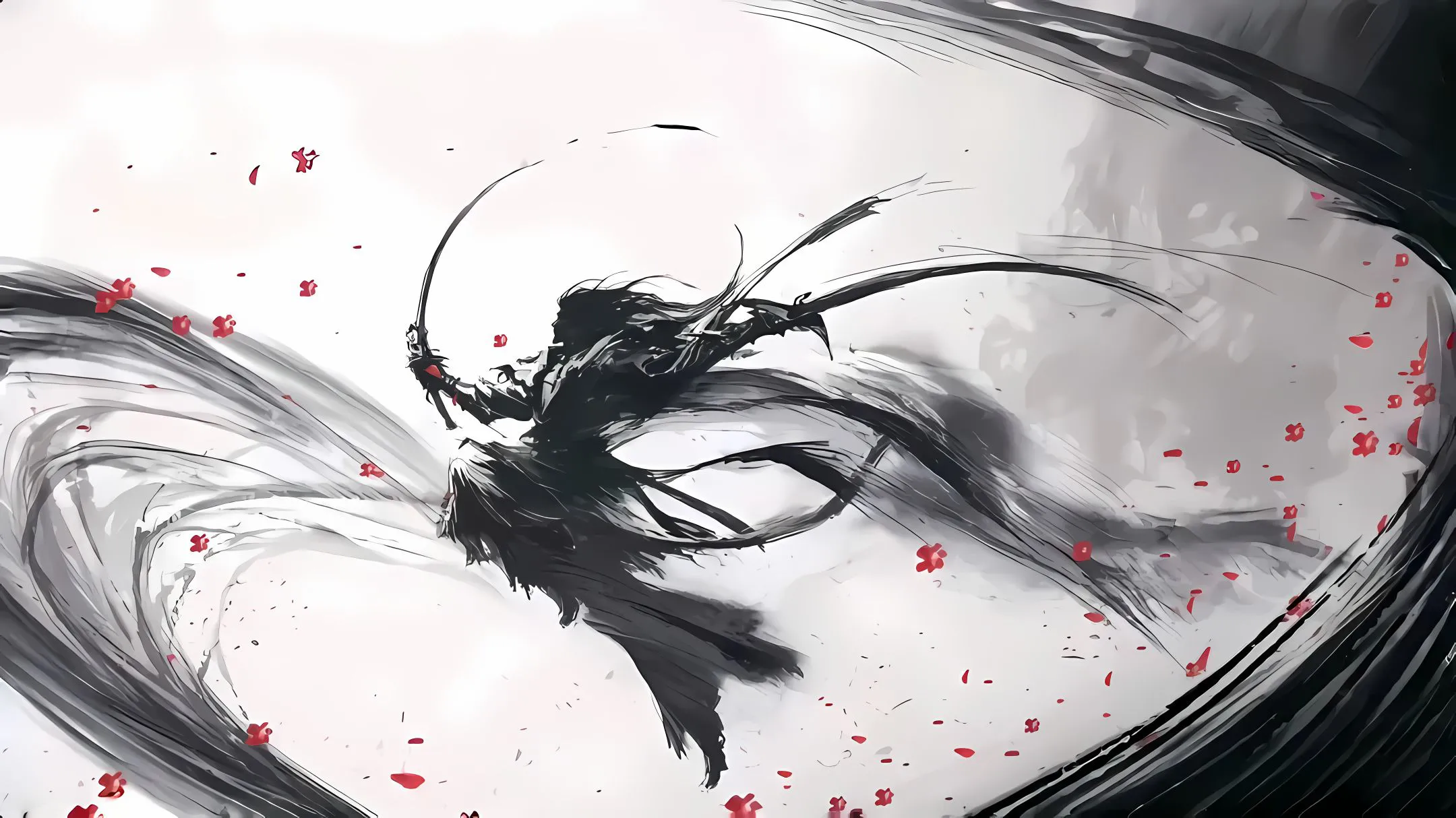 影视 炫酷 帅气 古风 水墨画 壁纸预览