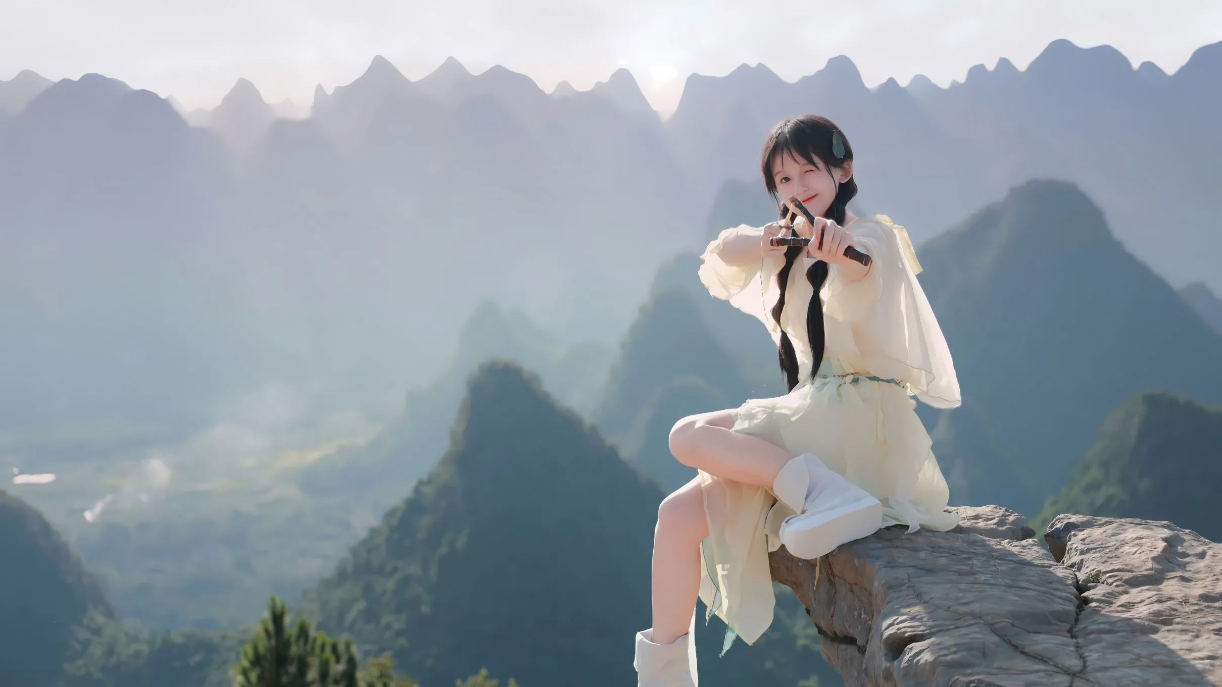 美女 高颜值 氛围感 唯美 壁纸预览