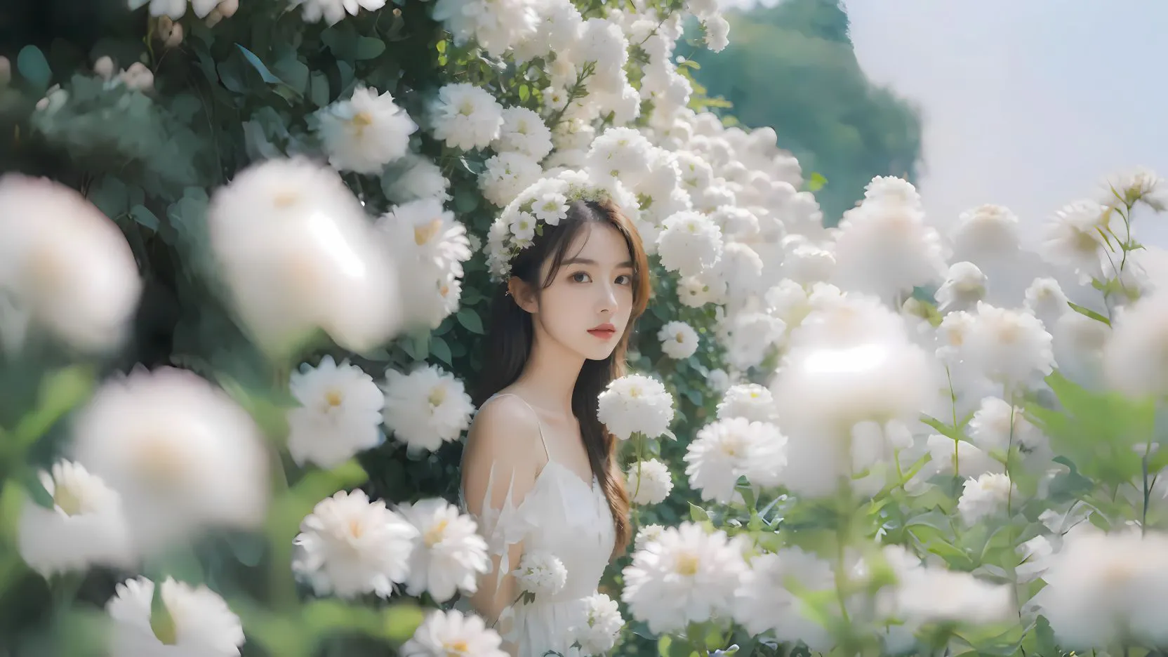 美女 高颜值 纯欲 靓女 写真 壁纸预览