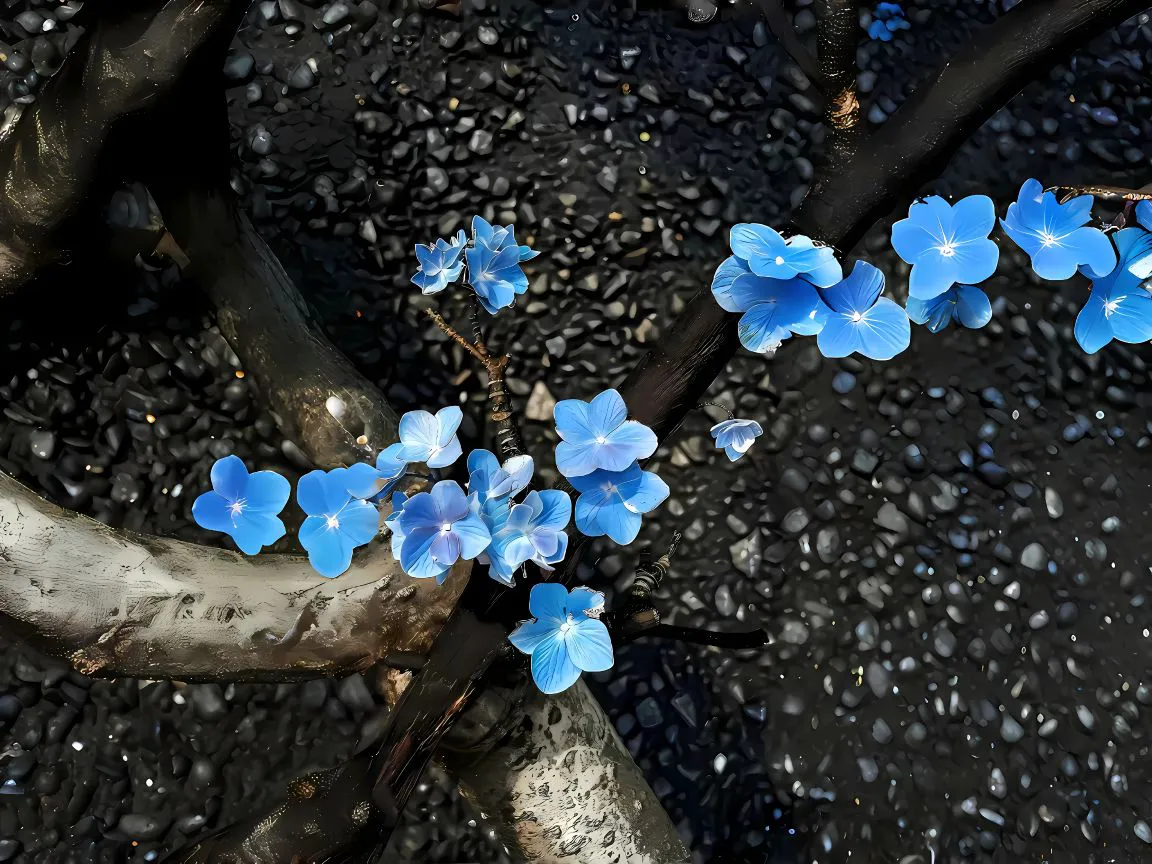 风景 枯木逢春 生机 花 高级感 壁纸预览
