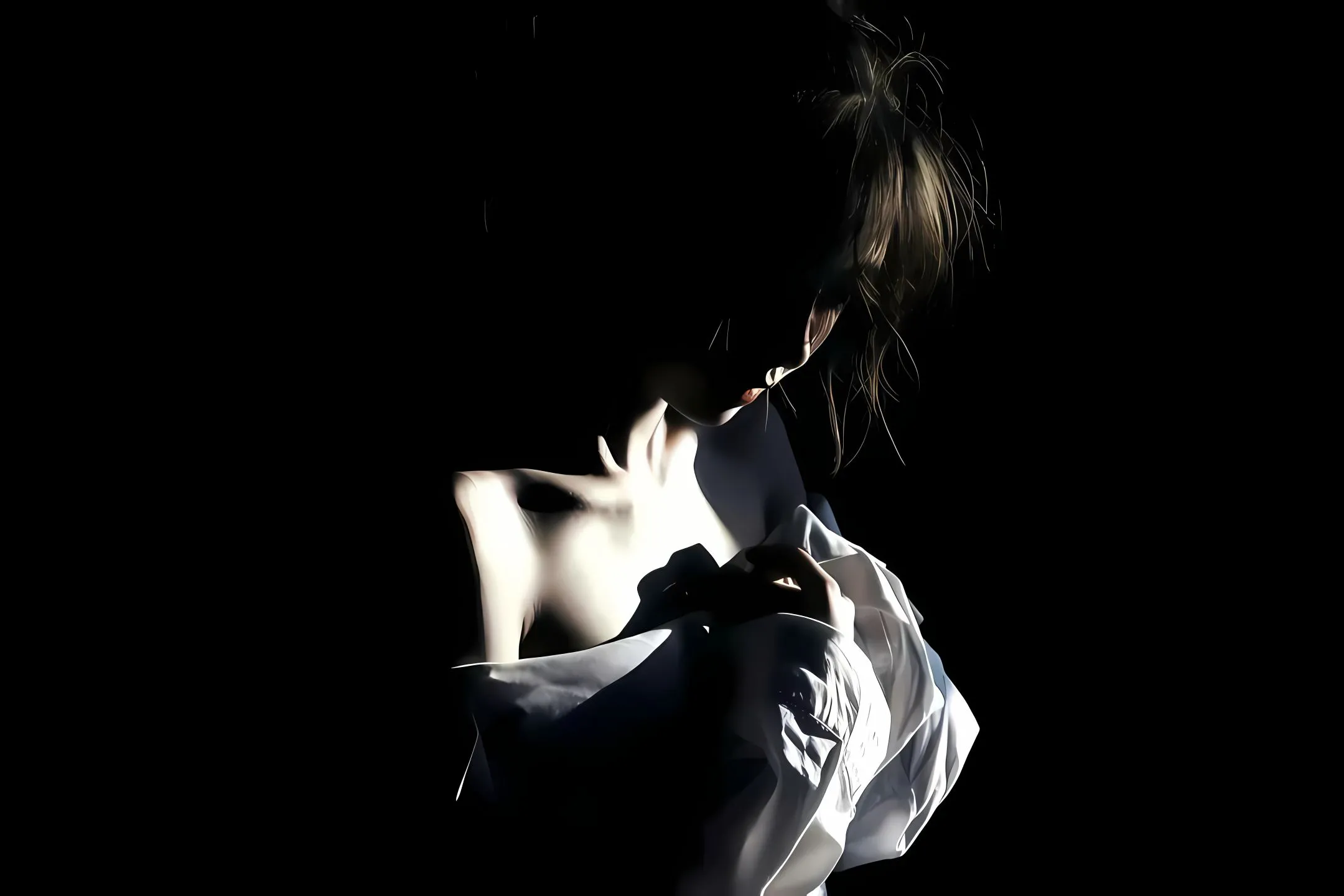 美女 写真 氛围感 高颜值 性感 壁纸预览